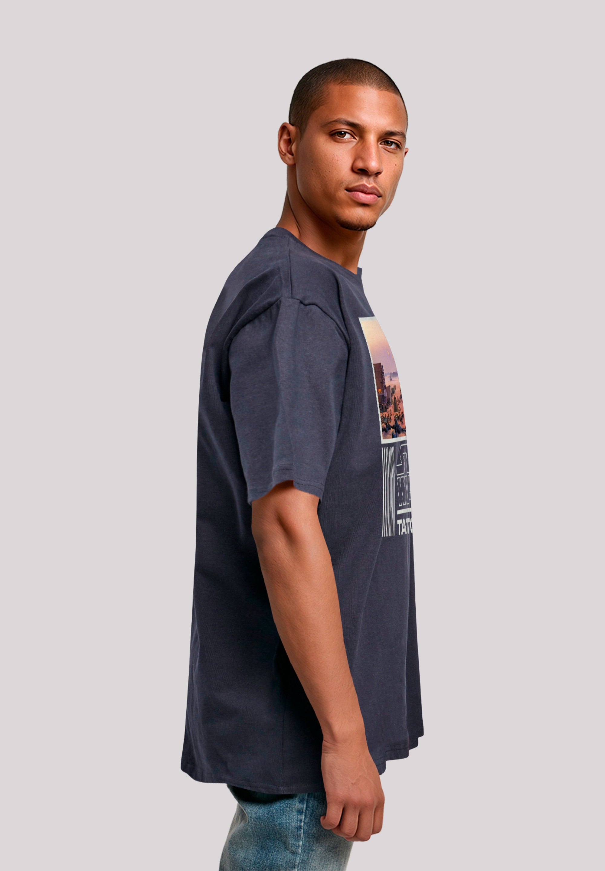 F4NT4STIC T-Shirt »Star Wars Tatooine Panorma«, Premium Qualität, Star Wars