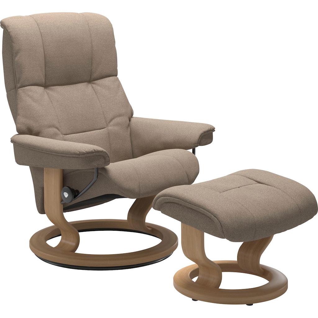 Stressless® Relaxsessel-Set »Mayfair«, mit Hocker, mit Classic Base, in 3 Größen, Gestell Eiche