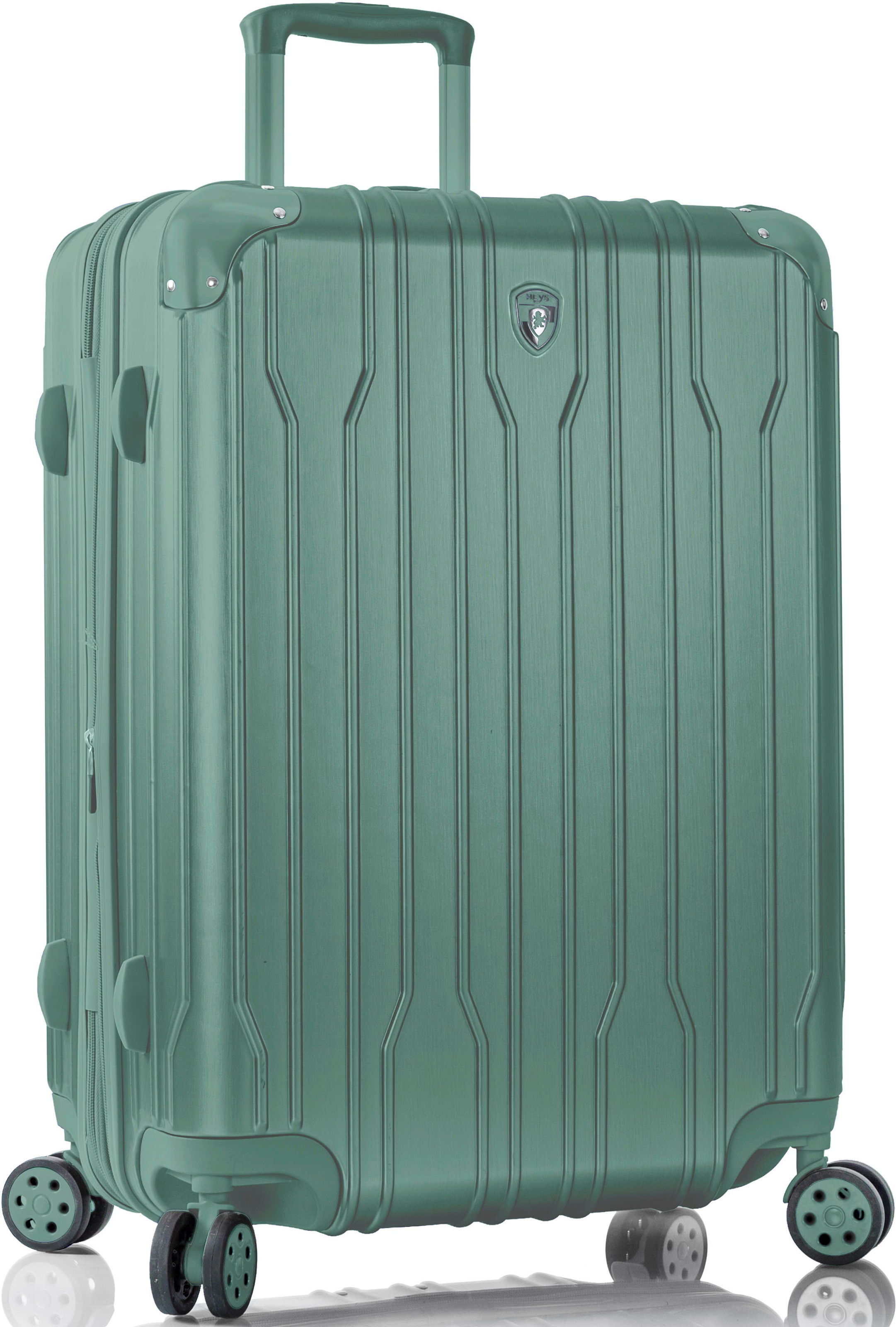 HEYS Hartschalen-Trolley "Xtrak, in verschiedenen Farben und Größen", grün, Polycarbonat-Verbundwerkstoff, festlich, Koffer, Heys x Joachim Llambi