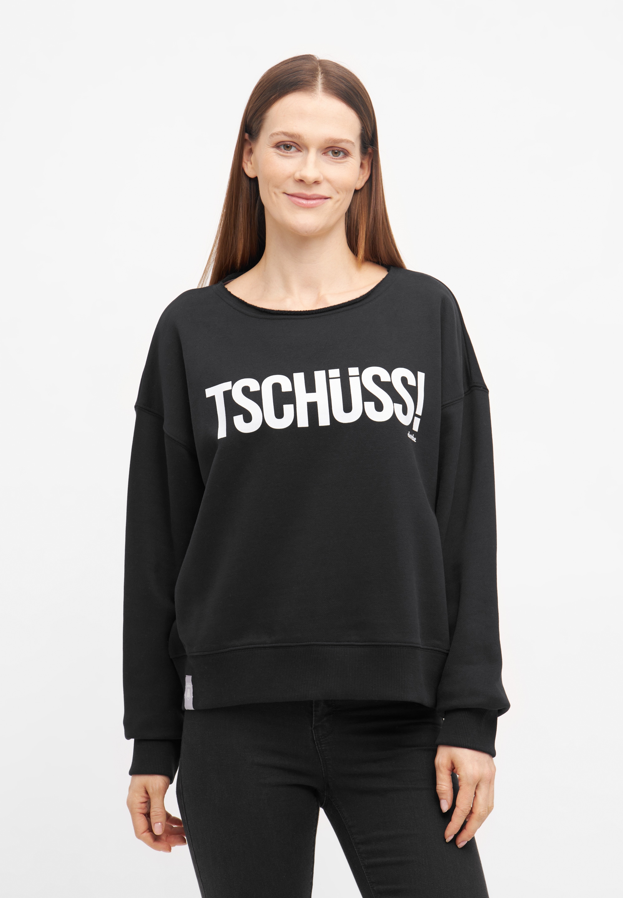 Sweatshirt »Tschüss«, Schriftzug, Nachhaltig, Organic Cotton