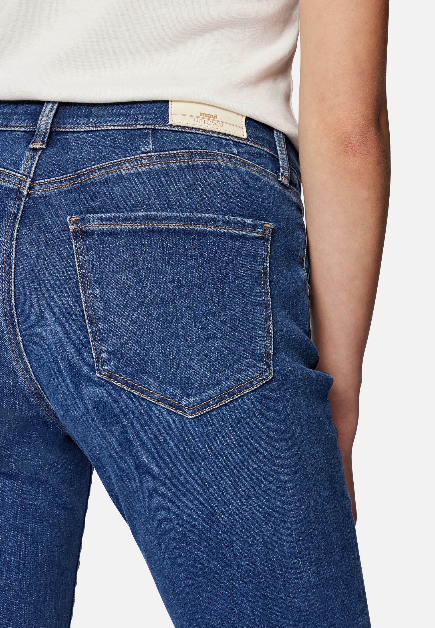 Mavi Skinny-fit-Jeans »// Label-Detail Modell "Sophie"« Schmale Jeans