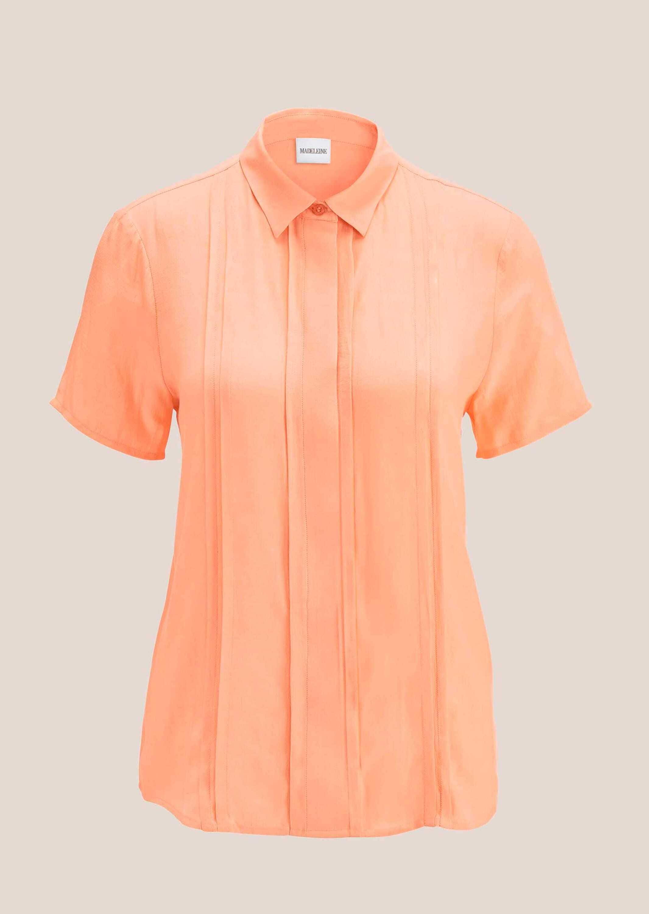 MADELEINE "Bluse Bluse mit feinen Biesen"