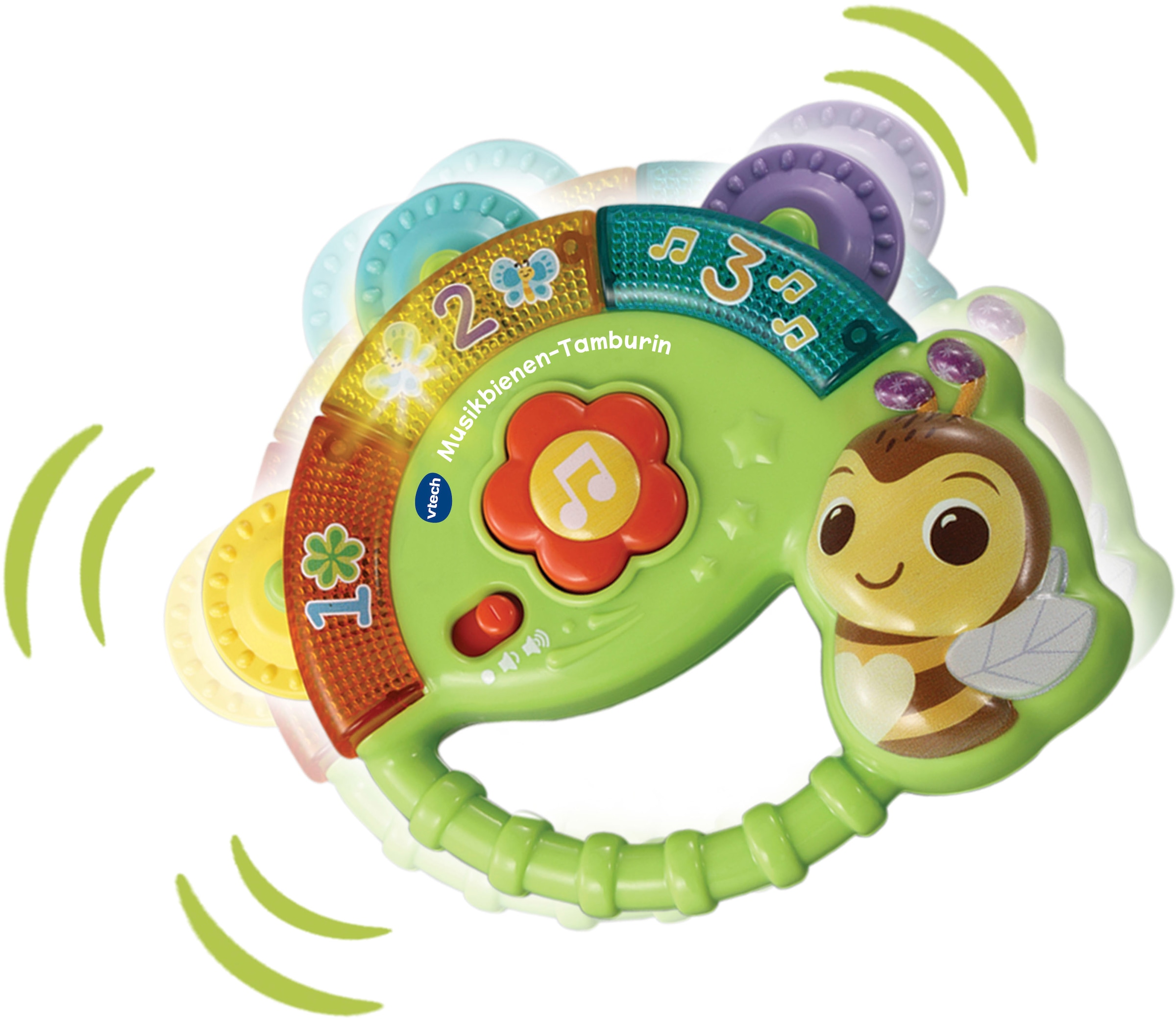 Vtech® Lernspielzeug »Vtech Baby, Musikbienen-Tamburin«, mit Licht und Sound