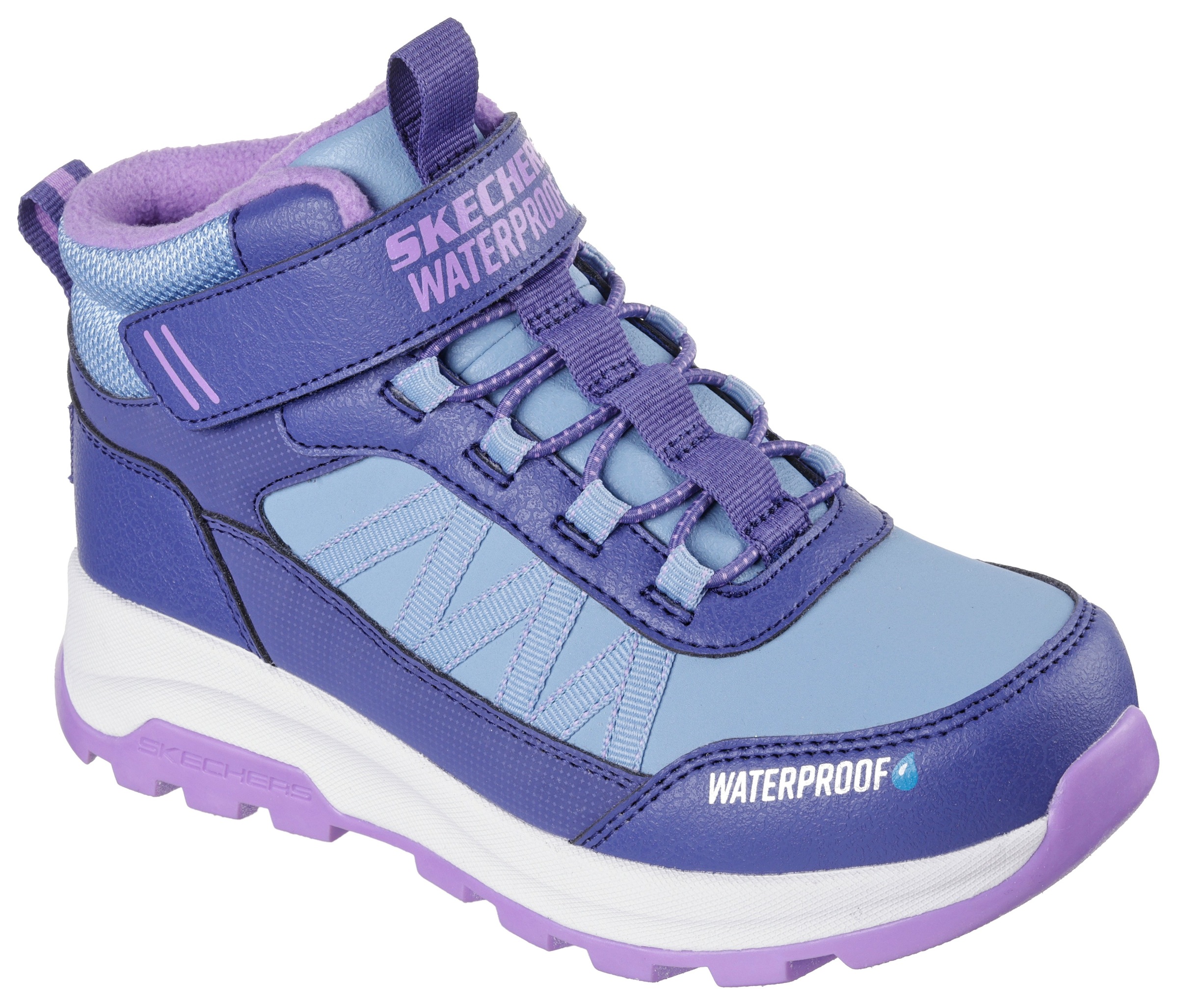 Skechers Klettstiefel »STORM BLAZER«, Winterboots, wasserabweisend, Größenschablone zum Download