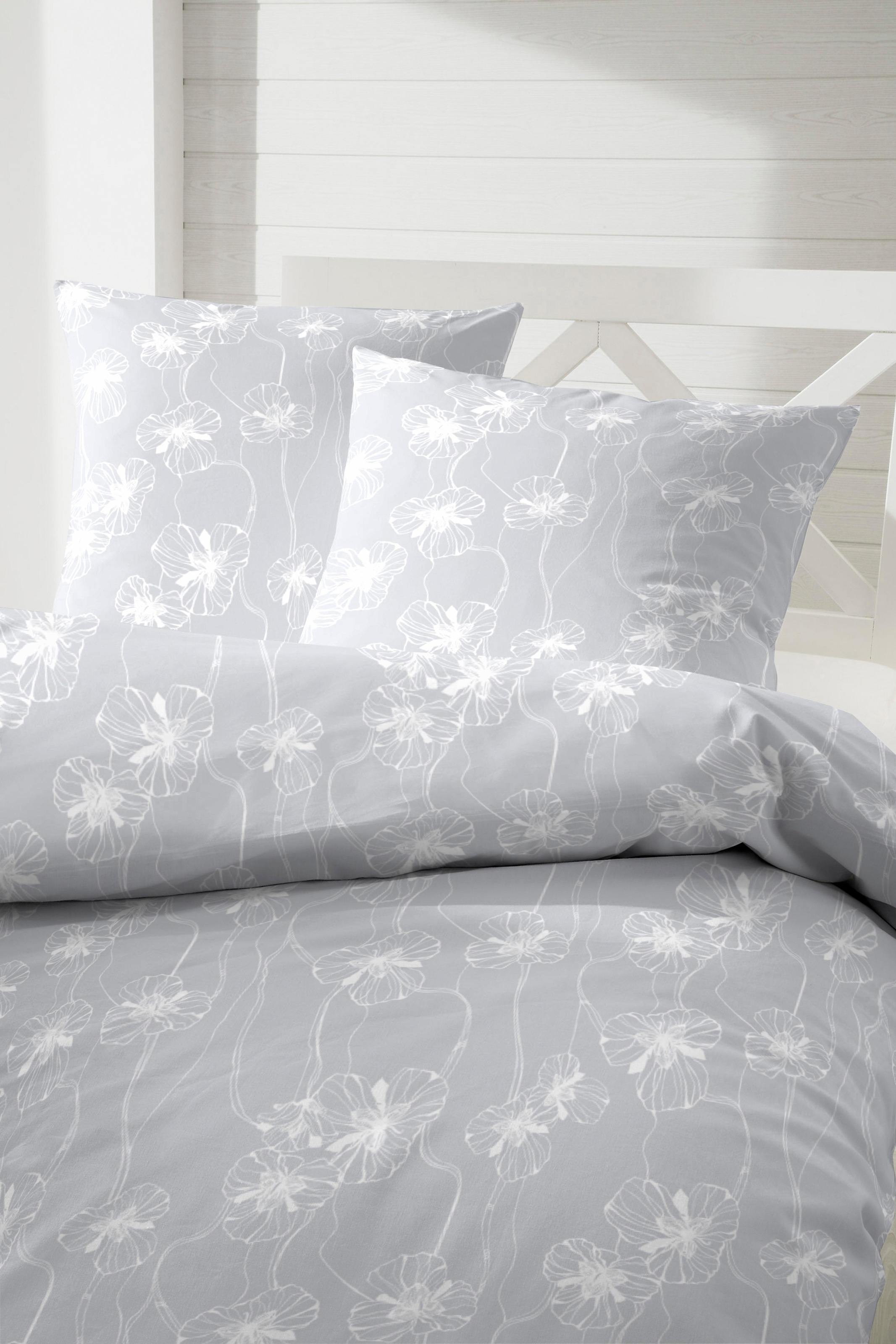 Primera Bettwäsche "Magna" 2 Stk. tlg. im Blumendesign günstig online kaufen