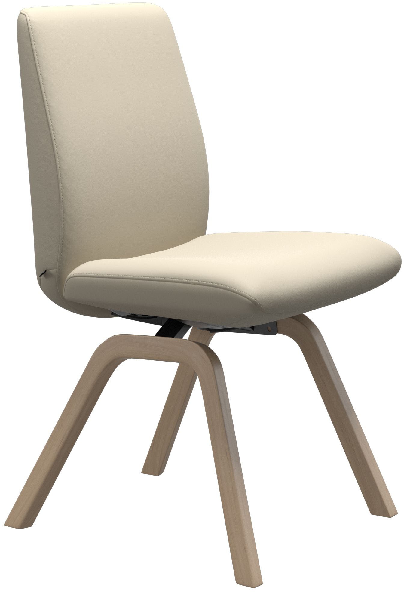 Stressless Polsterstuhl "Laurel" () Low Back, Größe L, mit schräggestellten Beinen in Eiche gekalkt