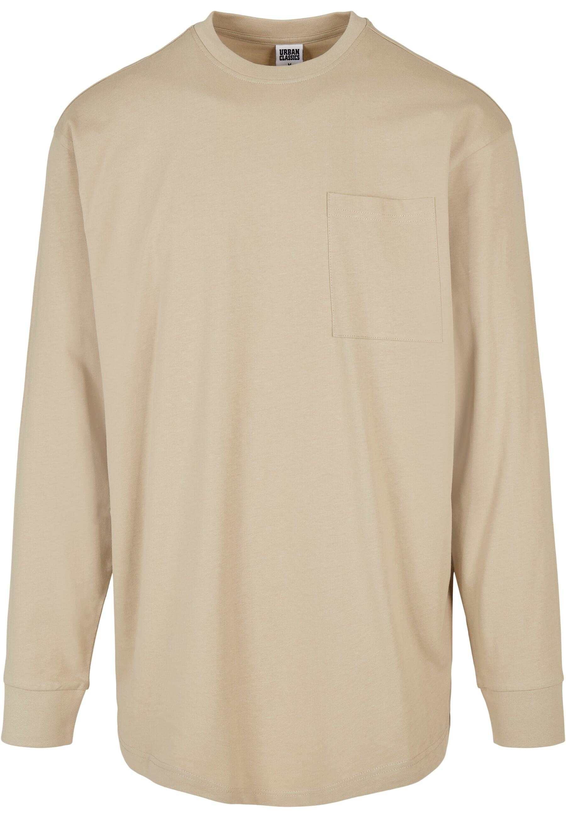 URBAN CLASSICS Longsleeve "Urban Classics Herren Heavy Oversized Pocket Longsleeve"