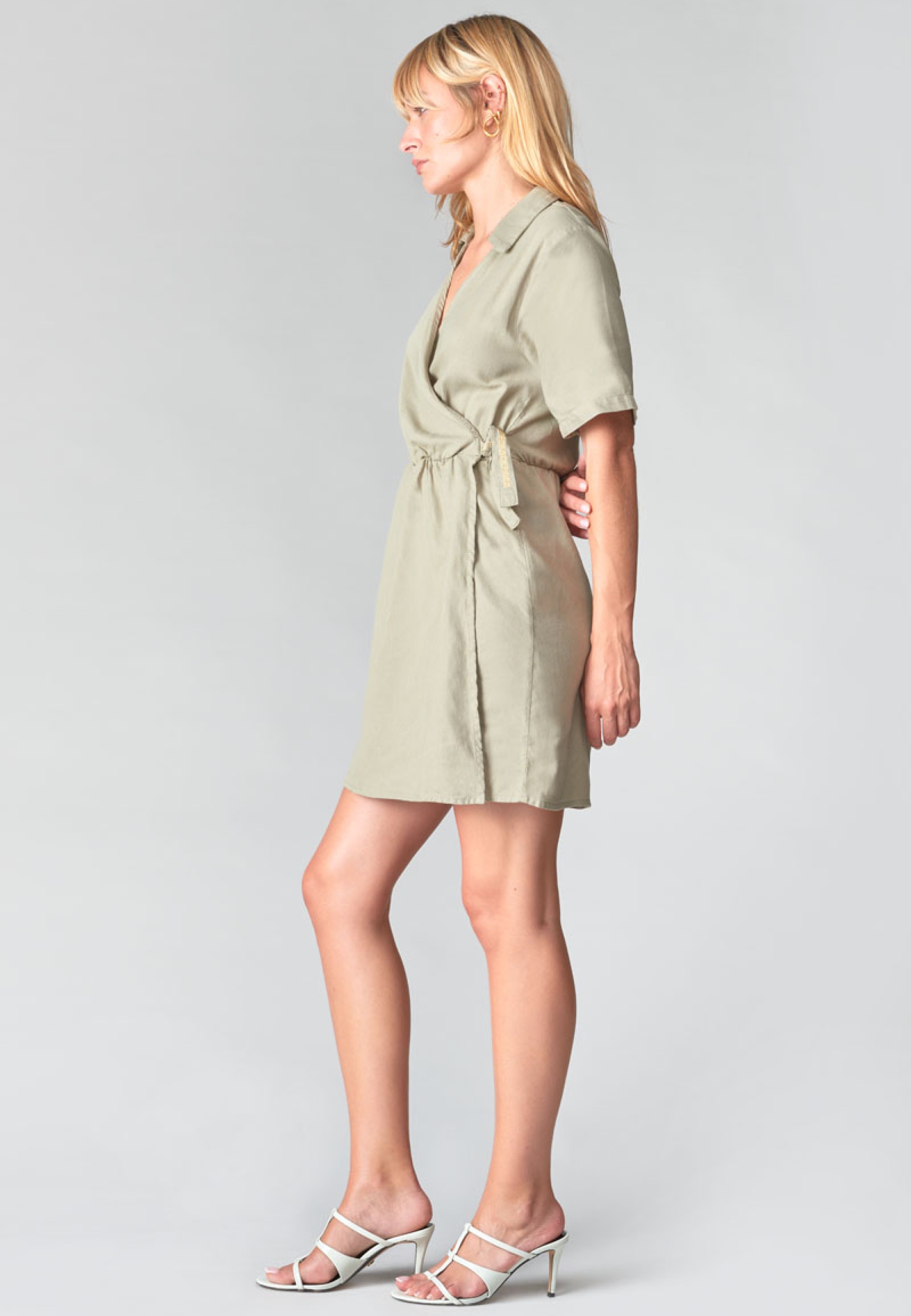 Le Temps Des Cerises Jerseykleid »FLOE«, in gewickeltem Design