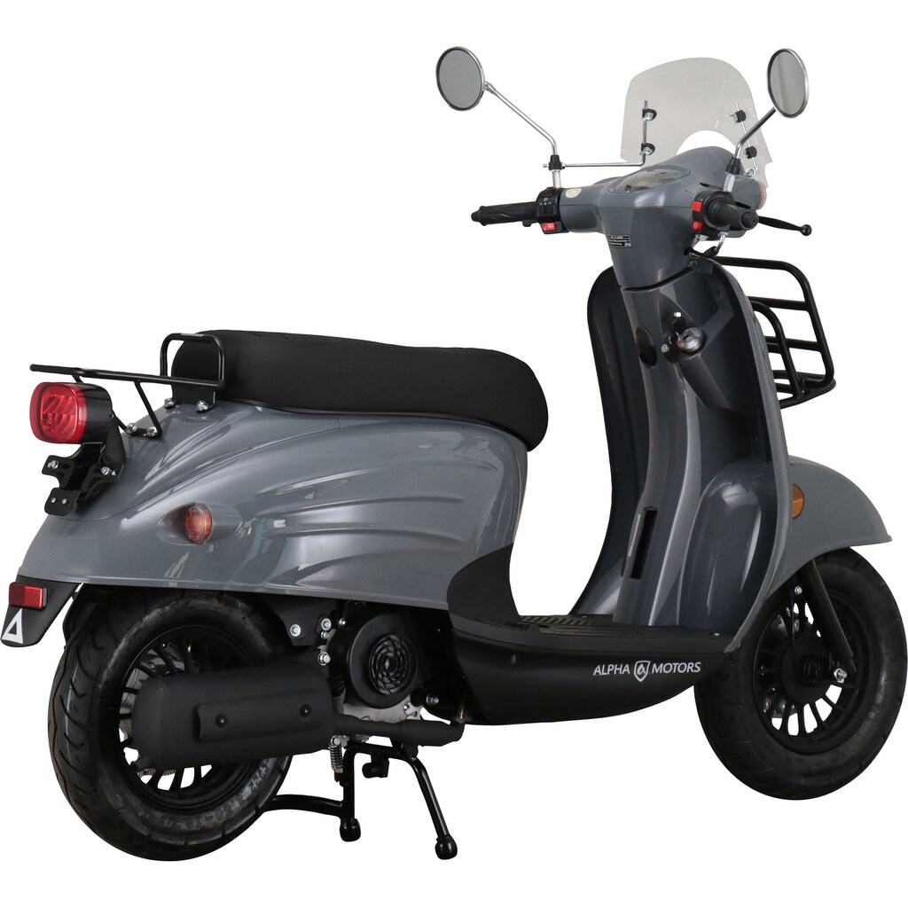 Alpha Motors Mofaroller »Adria«, 50 cm³, 25 km/h, Euro 5, 2,72 PS, inkl. Windschild