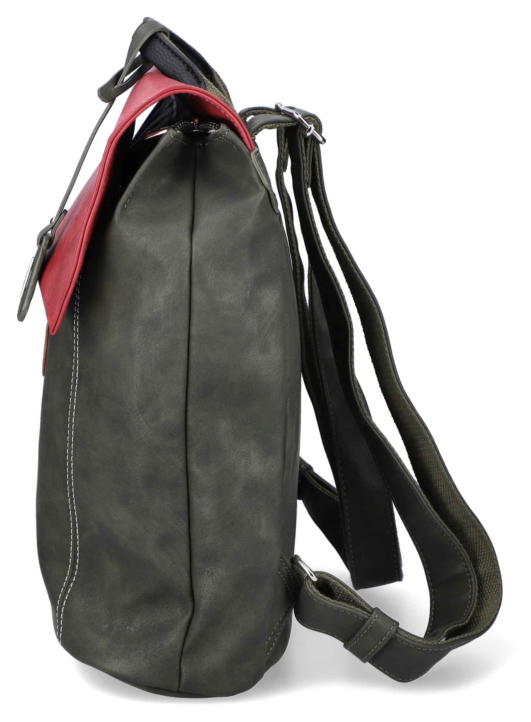 Rieker Cityrucksack Freizeitrucksack, Shoppingrucksack mit bunten Akzenten