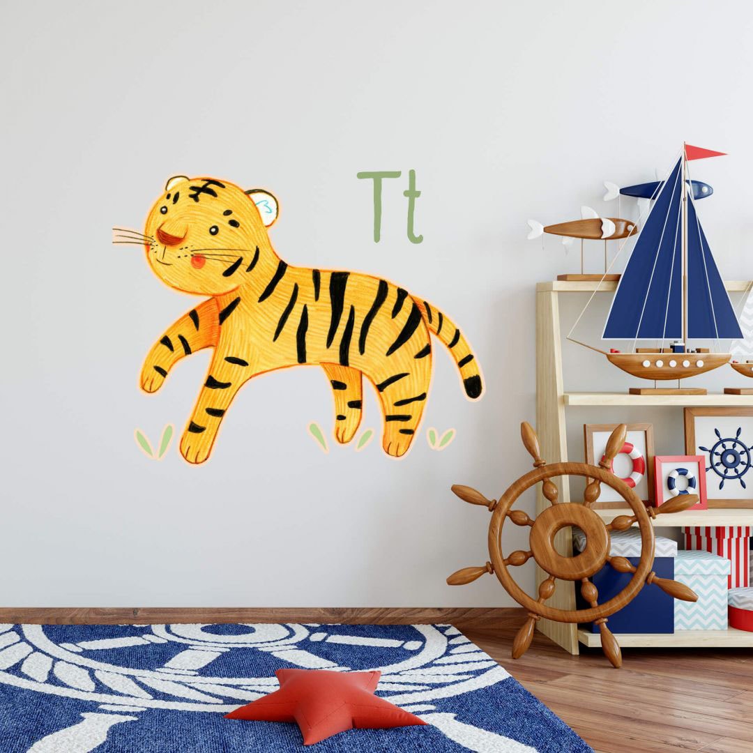 Wall-Art Wandtattoo BAUR »Tiger Tierwelt T«, Buchstabe (1 St.) bestellen 