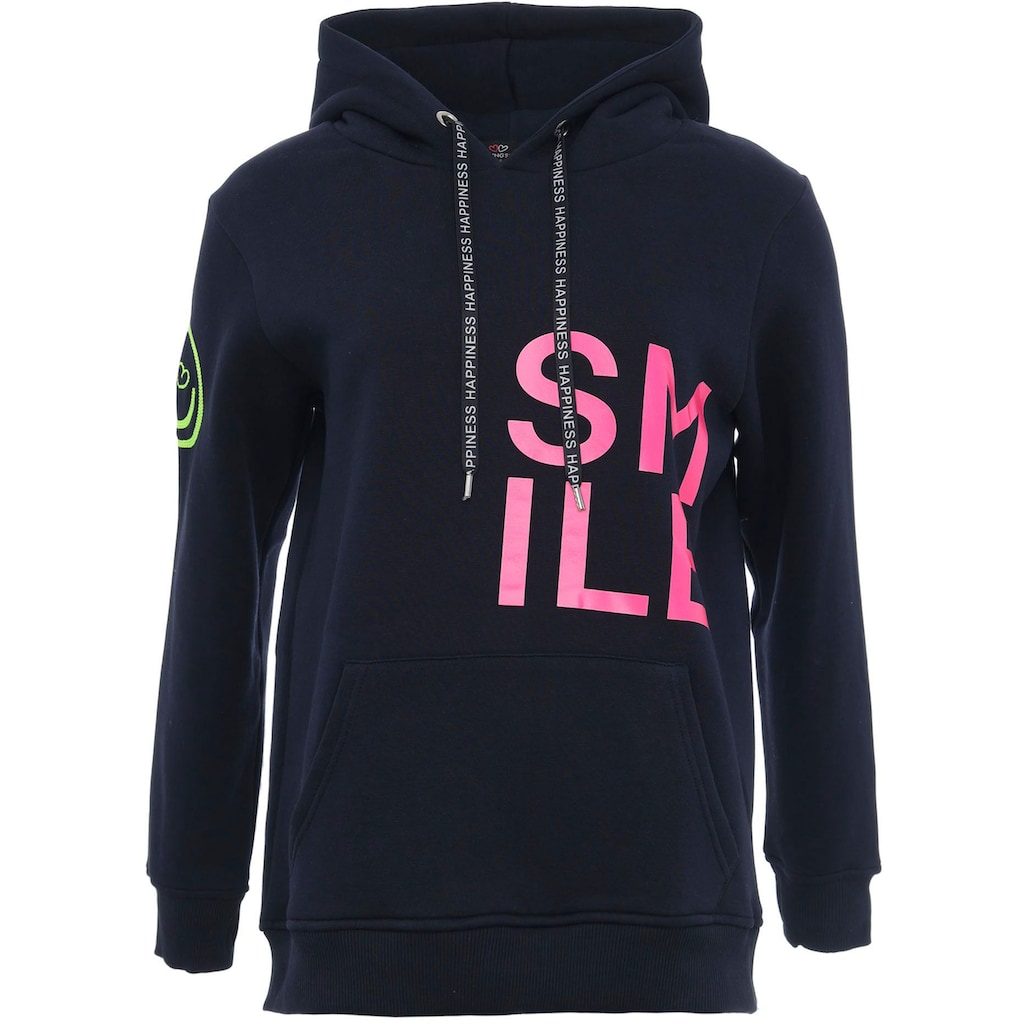 Zwillingsherz Hoodie, Schriftzug hinten