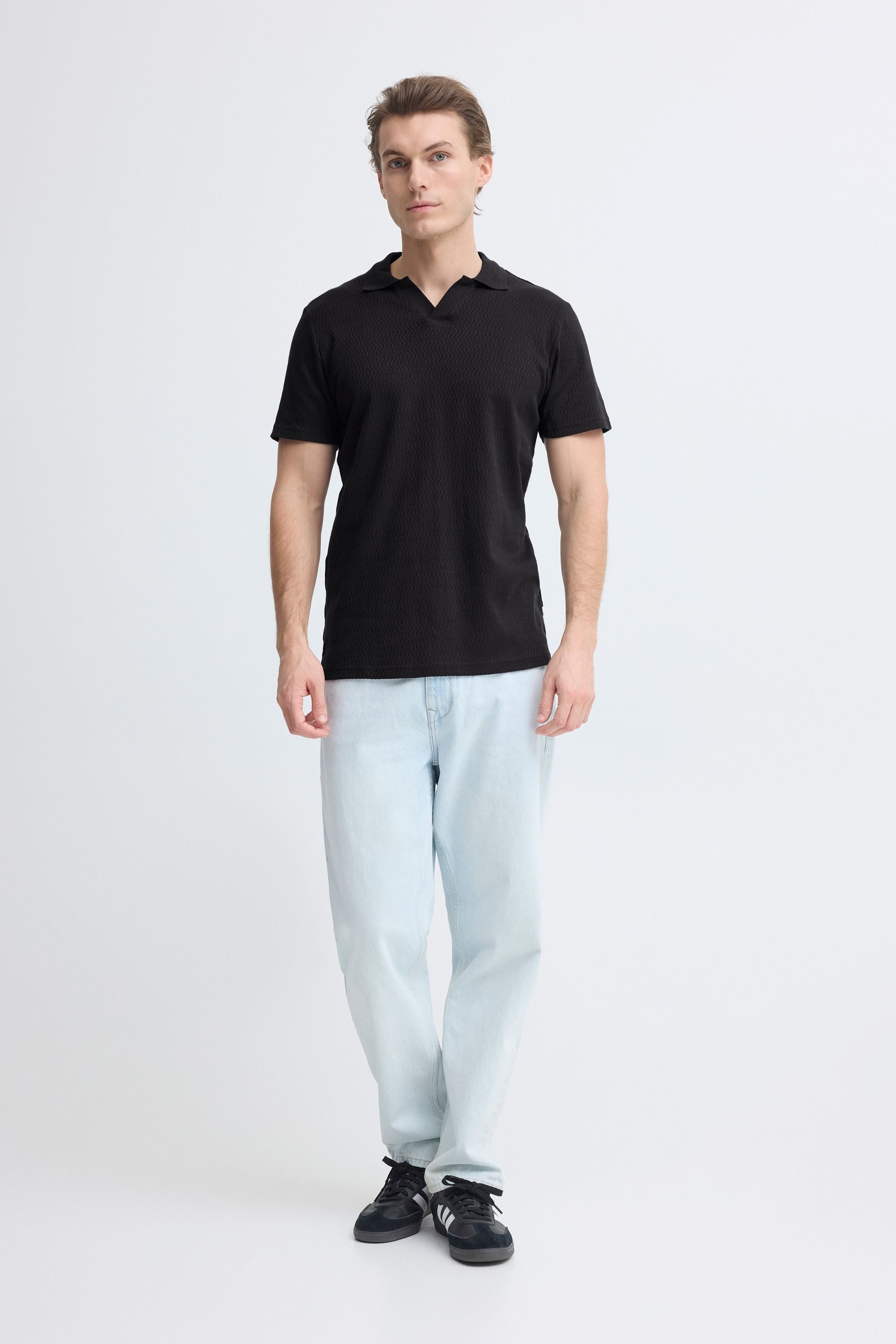 Thumbnail - Blend Poloshirt "BHEskild" Strukturiertes Polo-Hemd