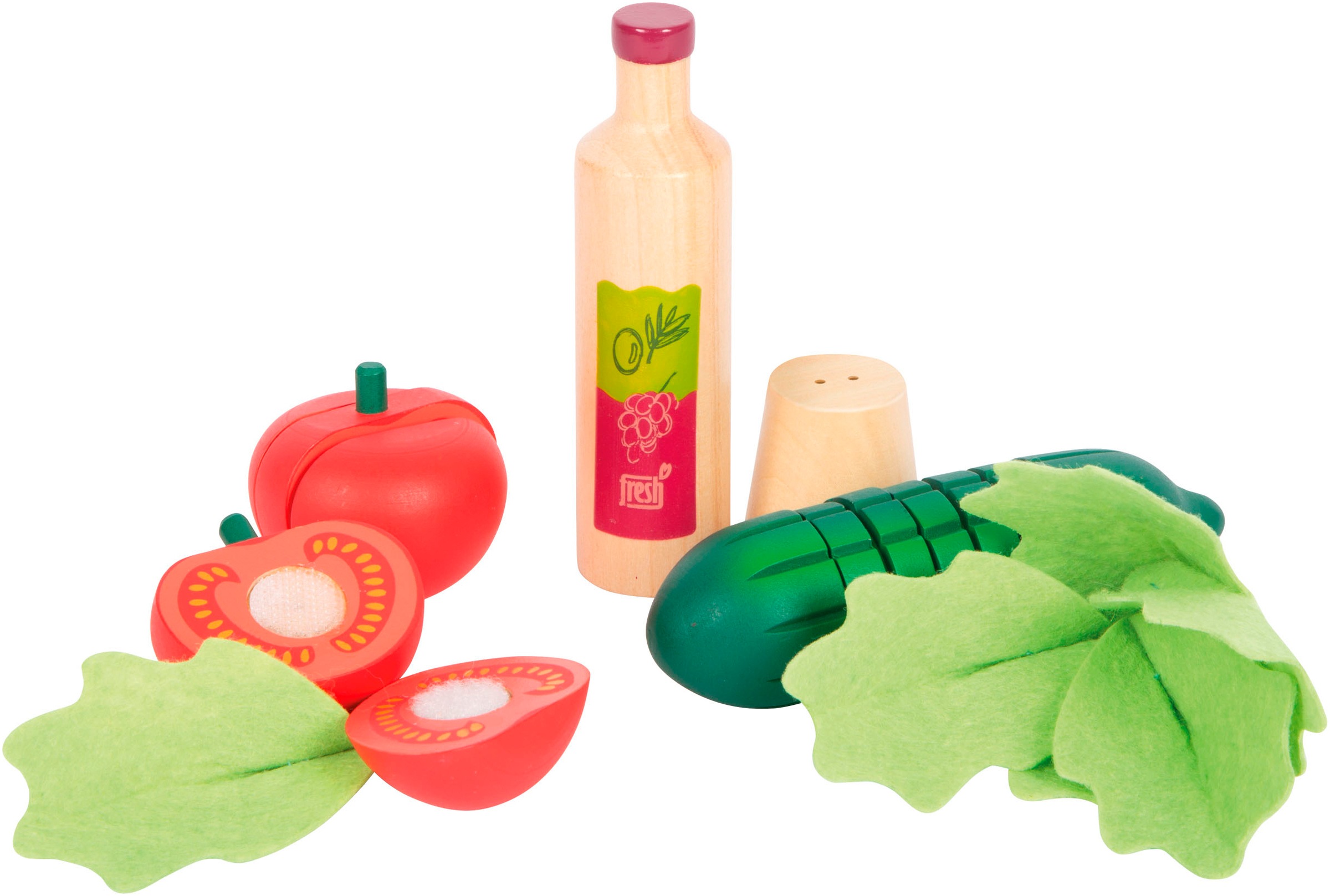 Small Foot Spiellebensmittel »Schneide-Set Salat fresh«, aus Holz