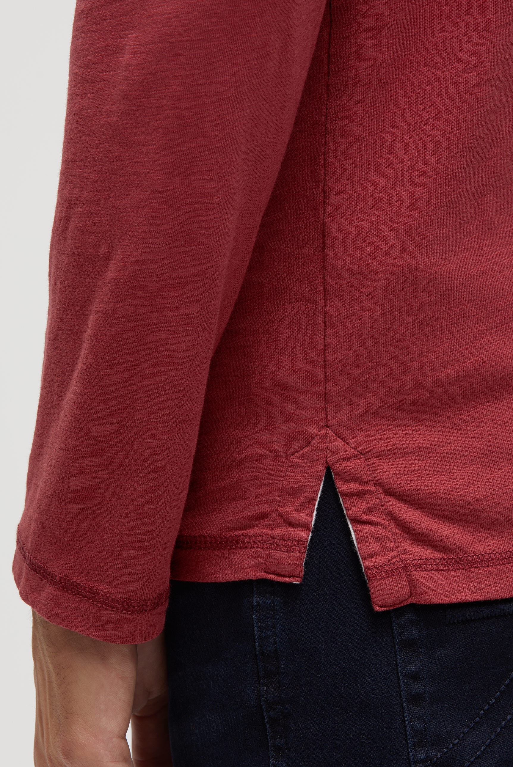 CAMP DAVID Poloshirt mit Seitenschlitze