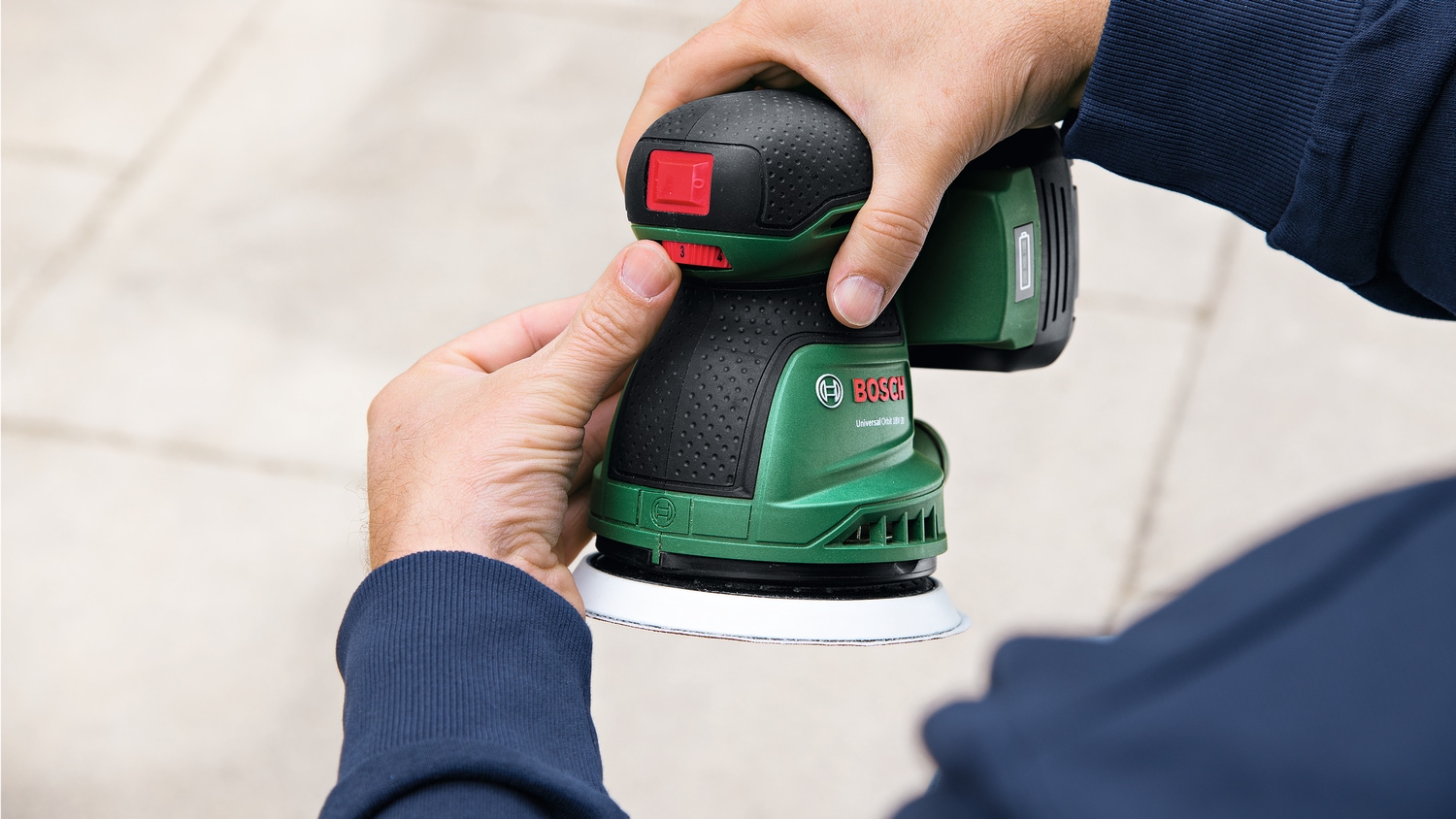 Bosch Home & Garden Akku-Exzenterschleifer »»UniversalOrbit 18V-20««, ohne Akku, ohne Ladegerät