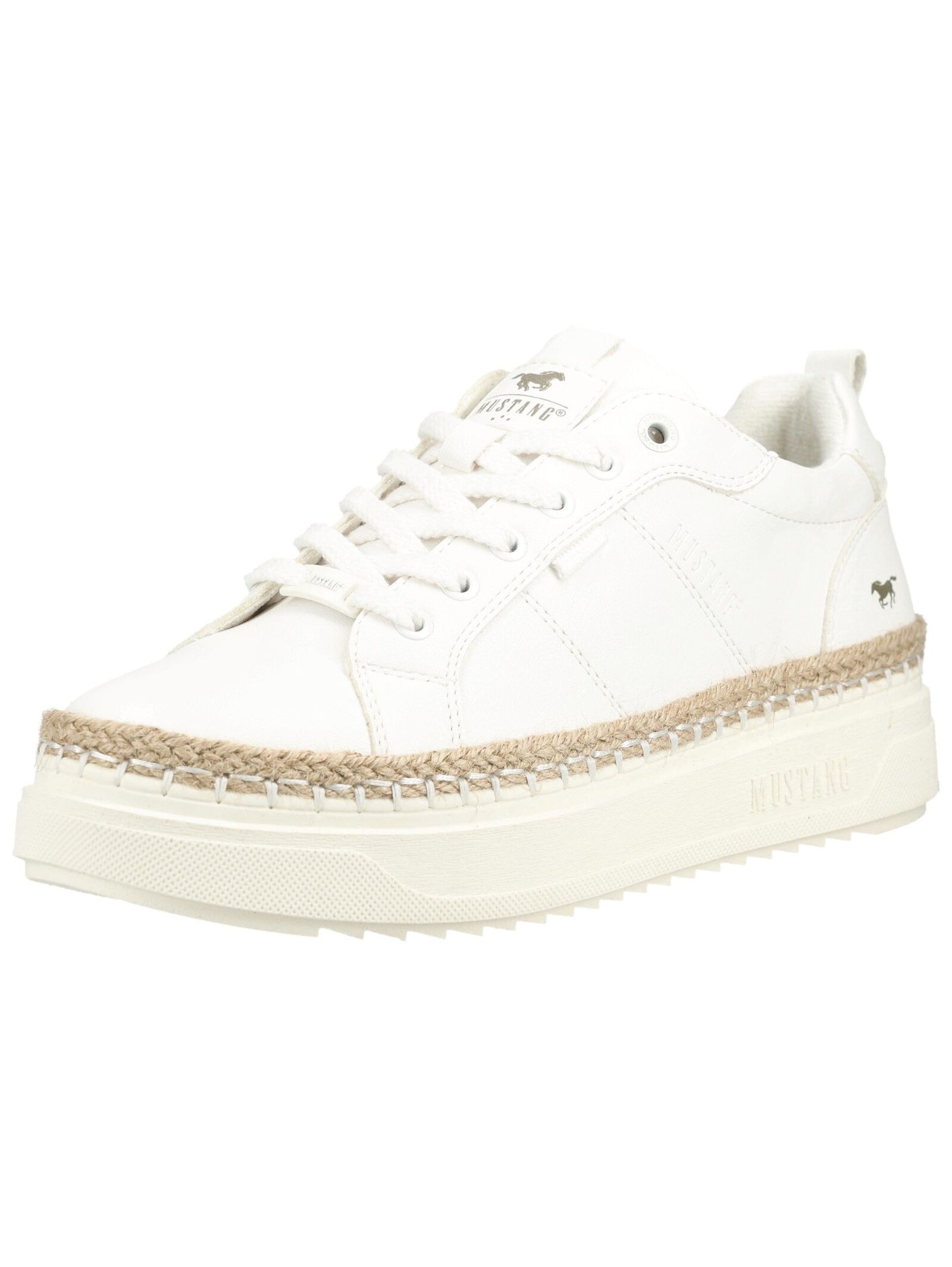 Mustang Shoes Plateausneaker "Mustang Shoes Sneaker Lederimitat" günstig online kaufen