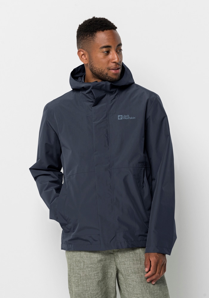 Jack Wolfskin Outdoorjacke "BAYDREAM JACKET M", mit Kapuze