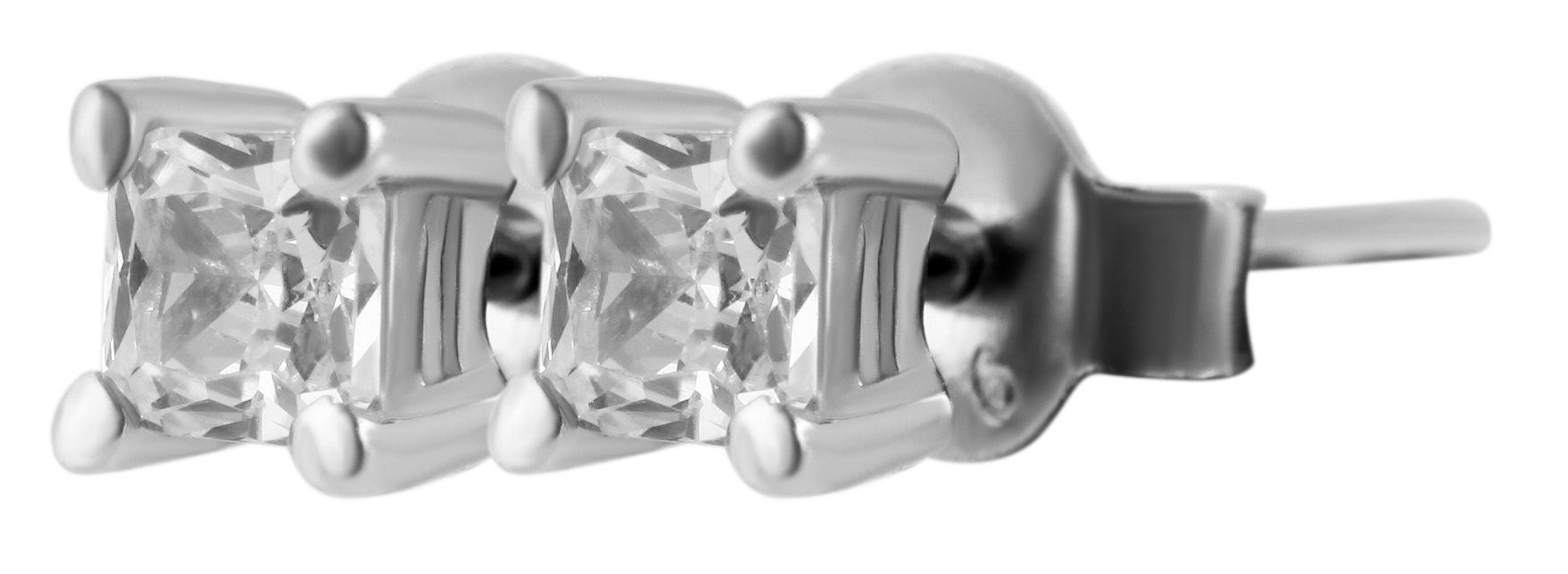 Adelia´s Paar Ohrhänger "Damen Ohrringe – Ohrstecker aus 925 Silber mit Zir günstig online kaufen