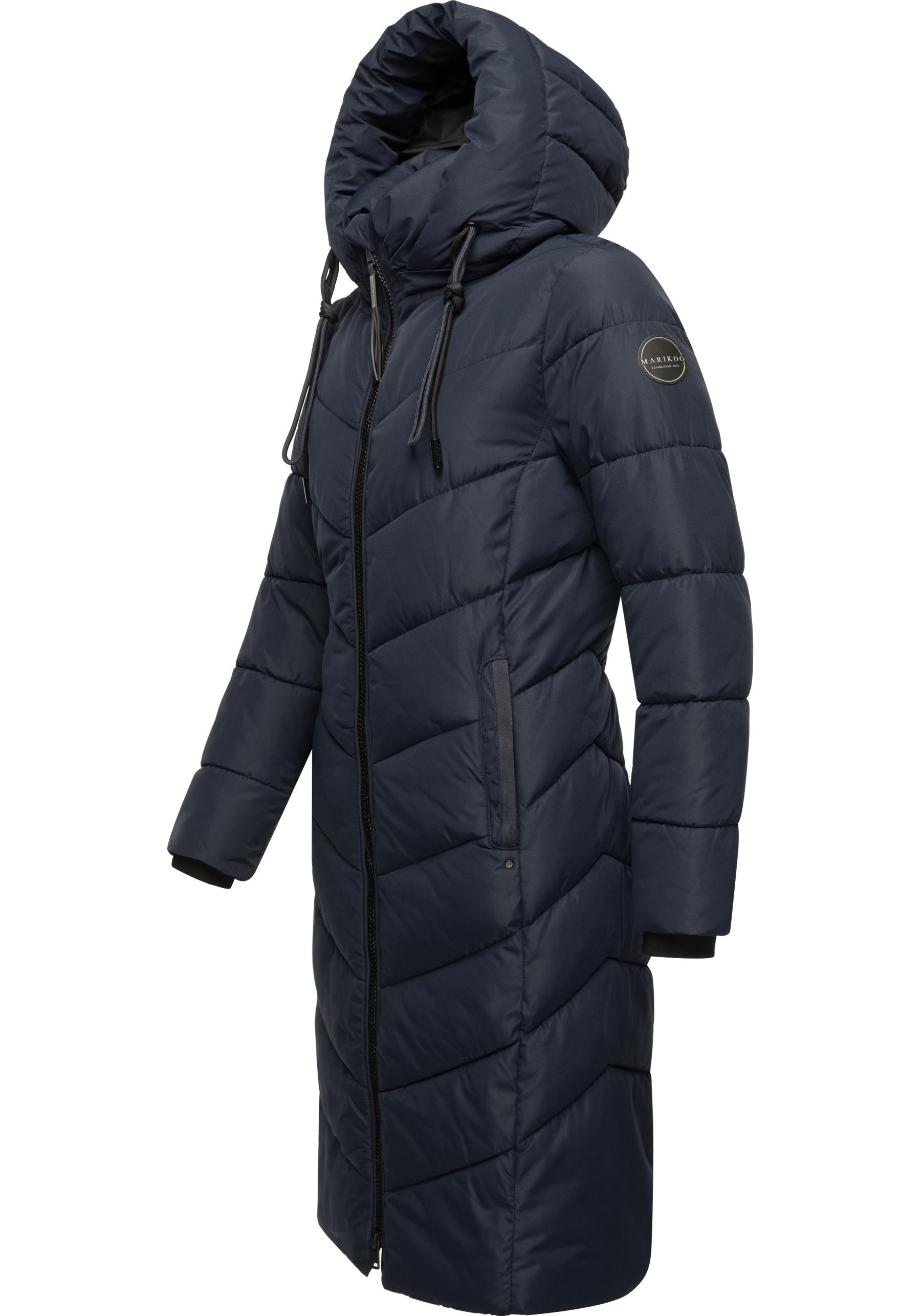 Marikoo Steppmantel »Sahnekatzii XIV-1« Wintermantel mit kuschlig warm wattiertem Kragen