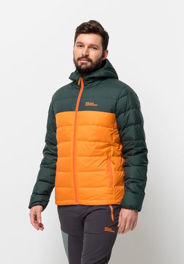 Jack Wolfskin Daunenjacke "ATHER DOWN HOODY M RDS", mit Kapuze günstig online kaufen