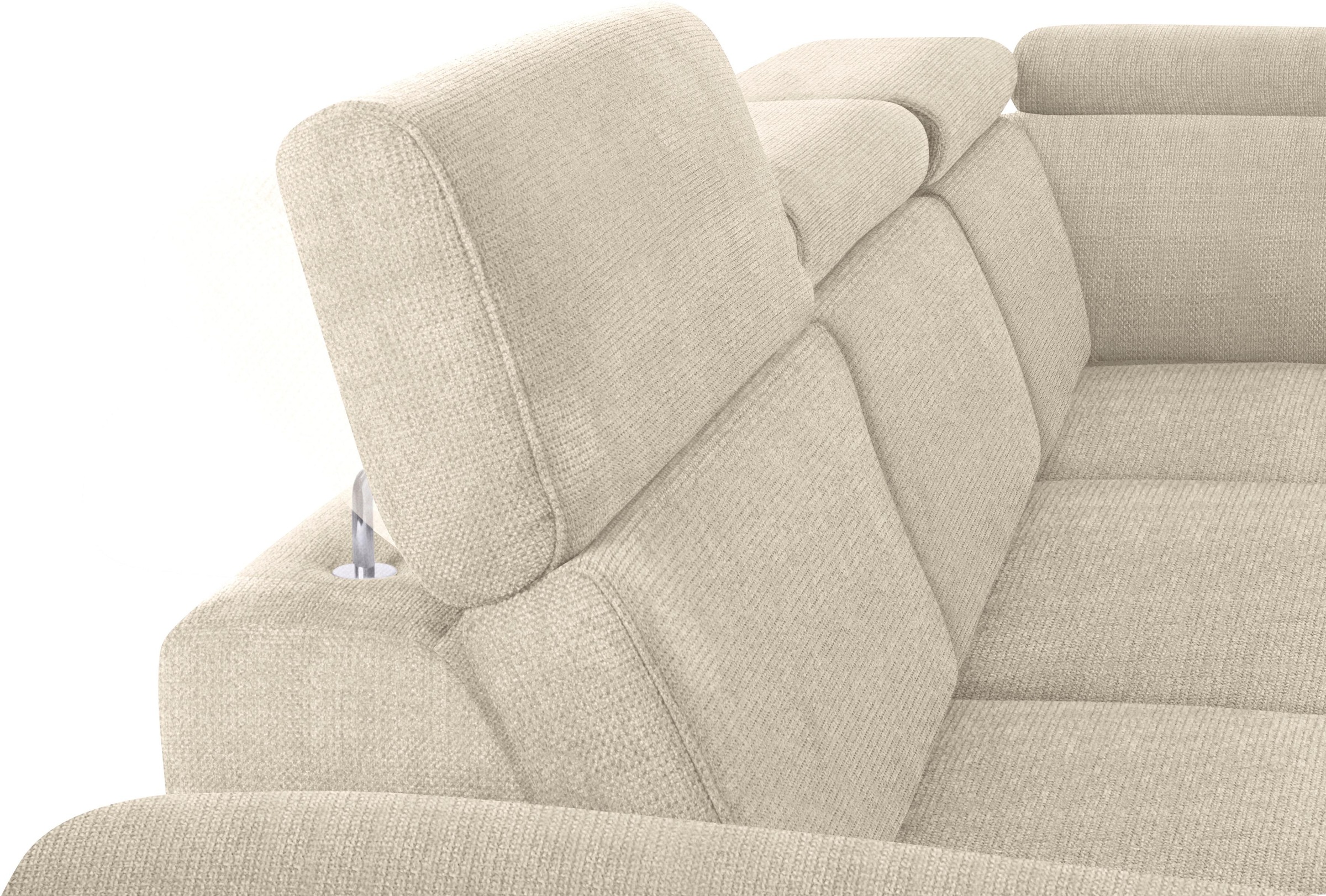 sit&more Ecksofa »Arngast L-Form«, inklusive Kopfteilverstellung und Federkern