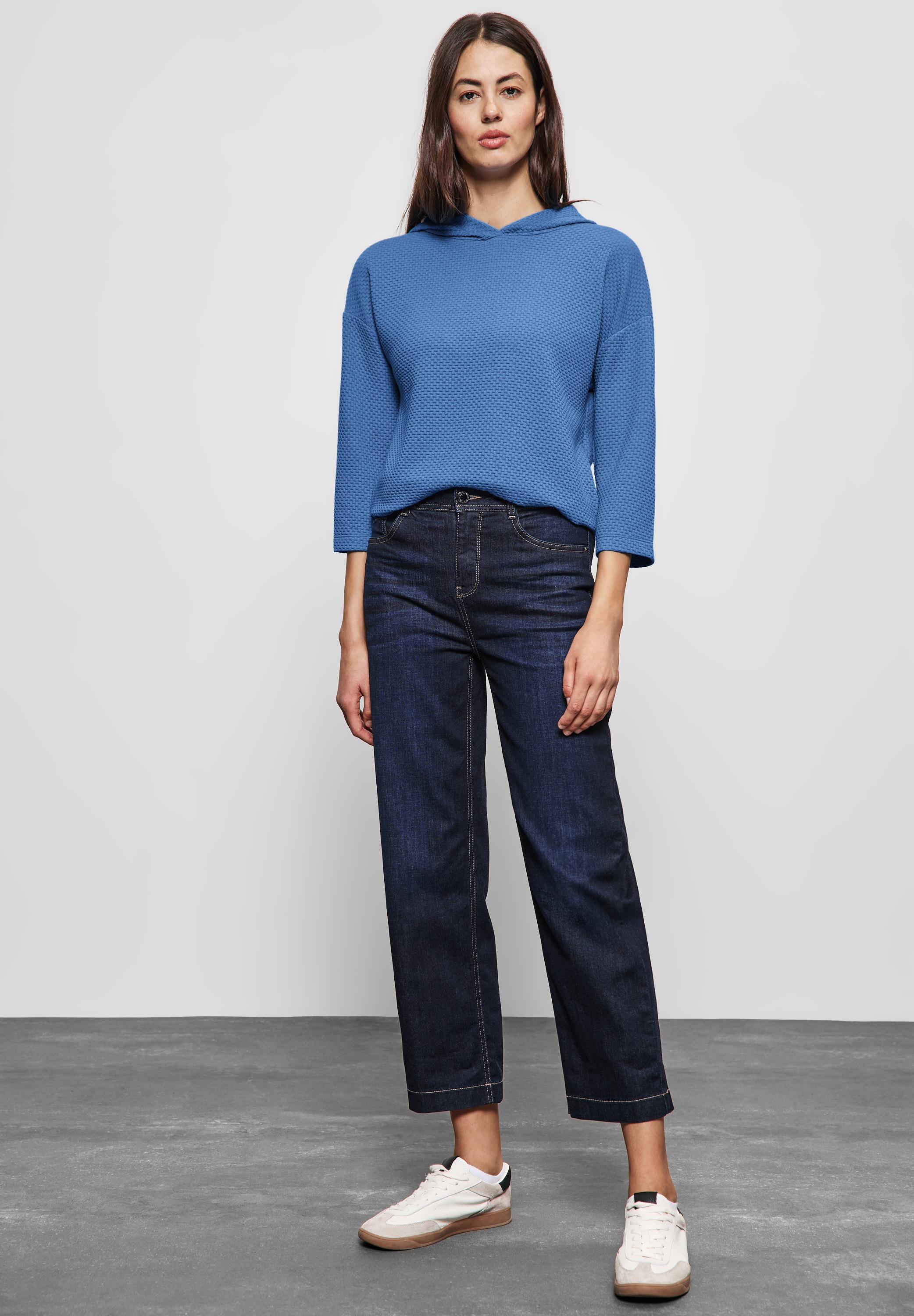 STREET ONE 3/4-Arm-Shirt, mit 3/4 Ärmeln