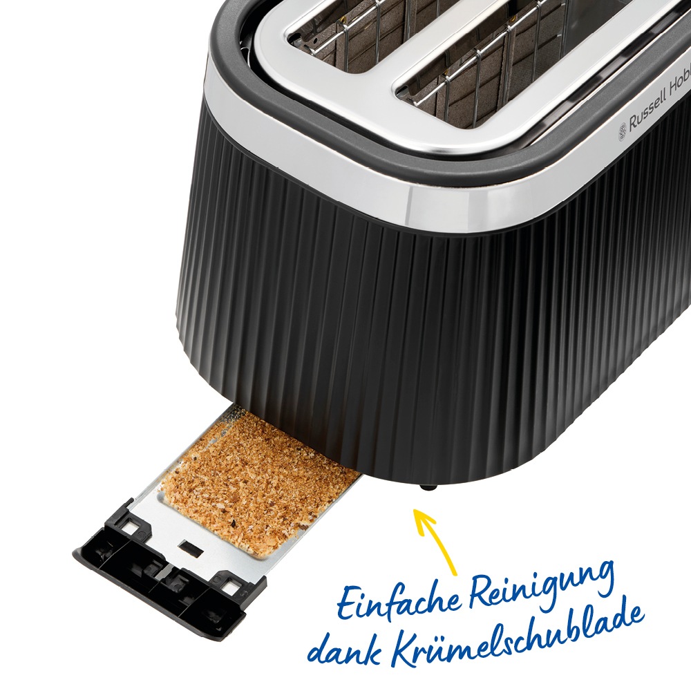 RUSSELL HOBBS Toaster »26760-56« 980 W 2extra breite Toastschlitze, 6 Bräunungsstufen