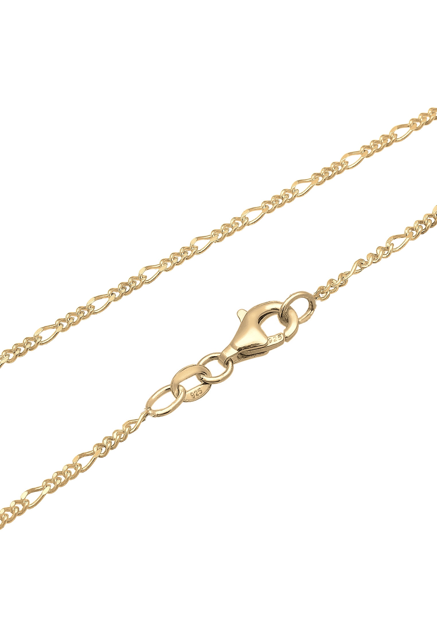 Elli Kette mit Anhänger »Venus-Anhänger Vintage 925 Sterling Silber vergoldet«