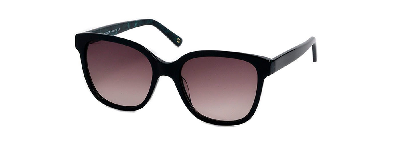 GERRY WEBER Sonnenbrille, Große, eckige Damenbrille, Vollrand