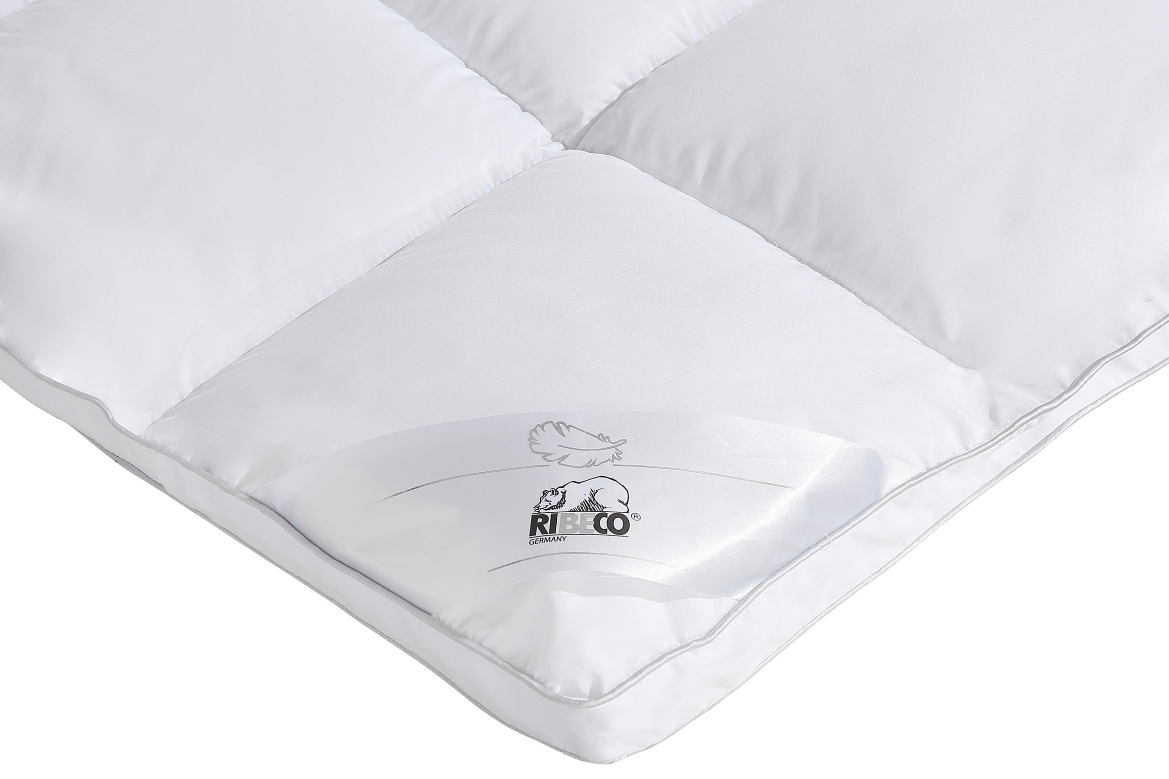 Thumbnail - RIBECO Kunstfaserbettdecke "Isabel" normal 1 Stk. tlg.