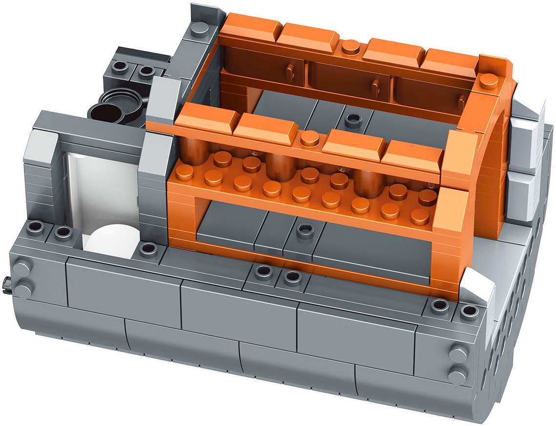 Revell® Modellbausatz »Revell Brick System, U-Boot U-96 aus "Das Boot"«