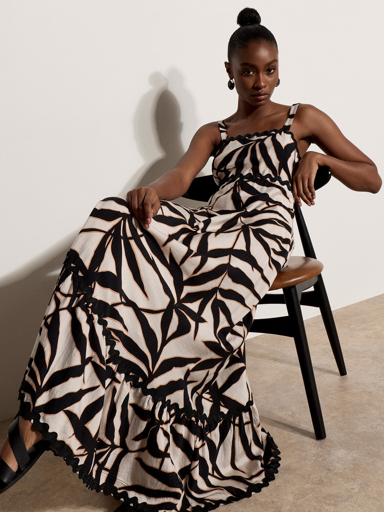 Apricot Maxikleid »Maxikleid« Gemustert