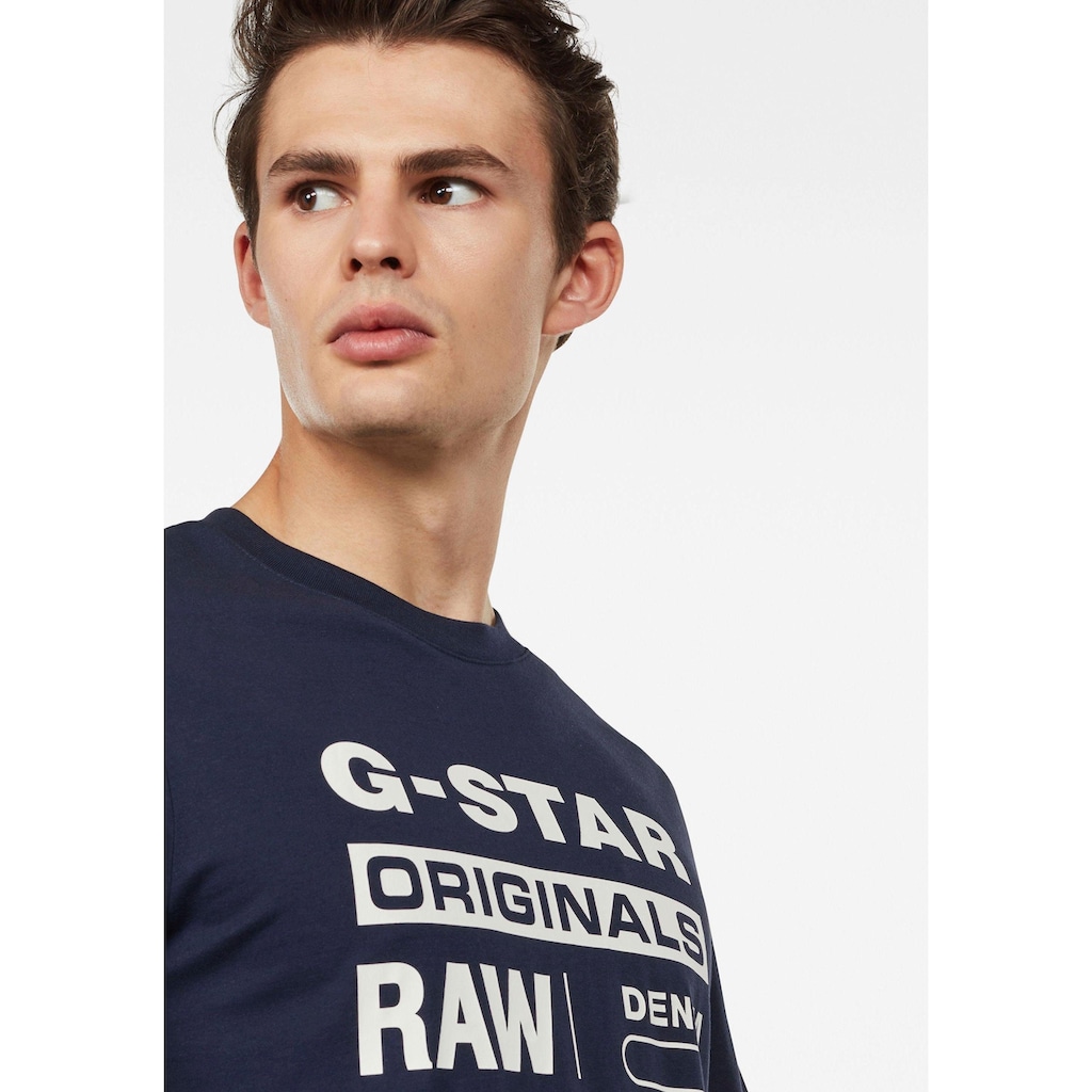 G-Star RAW Rundhalsshirt »Swando«