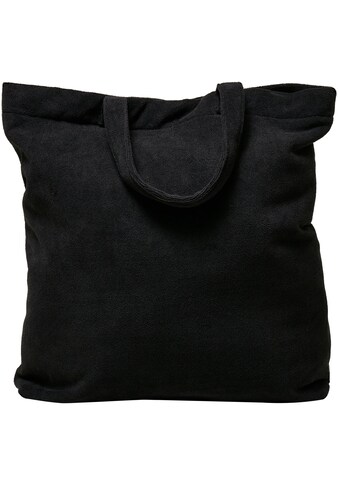 Mini Bag »Urban Classics Unisex Big Terry Tote Bag«, (1 tlg.)