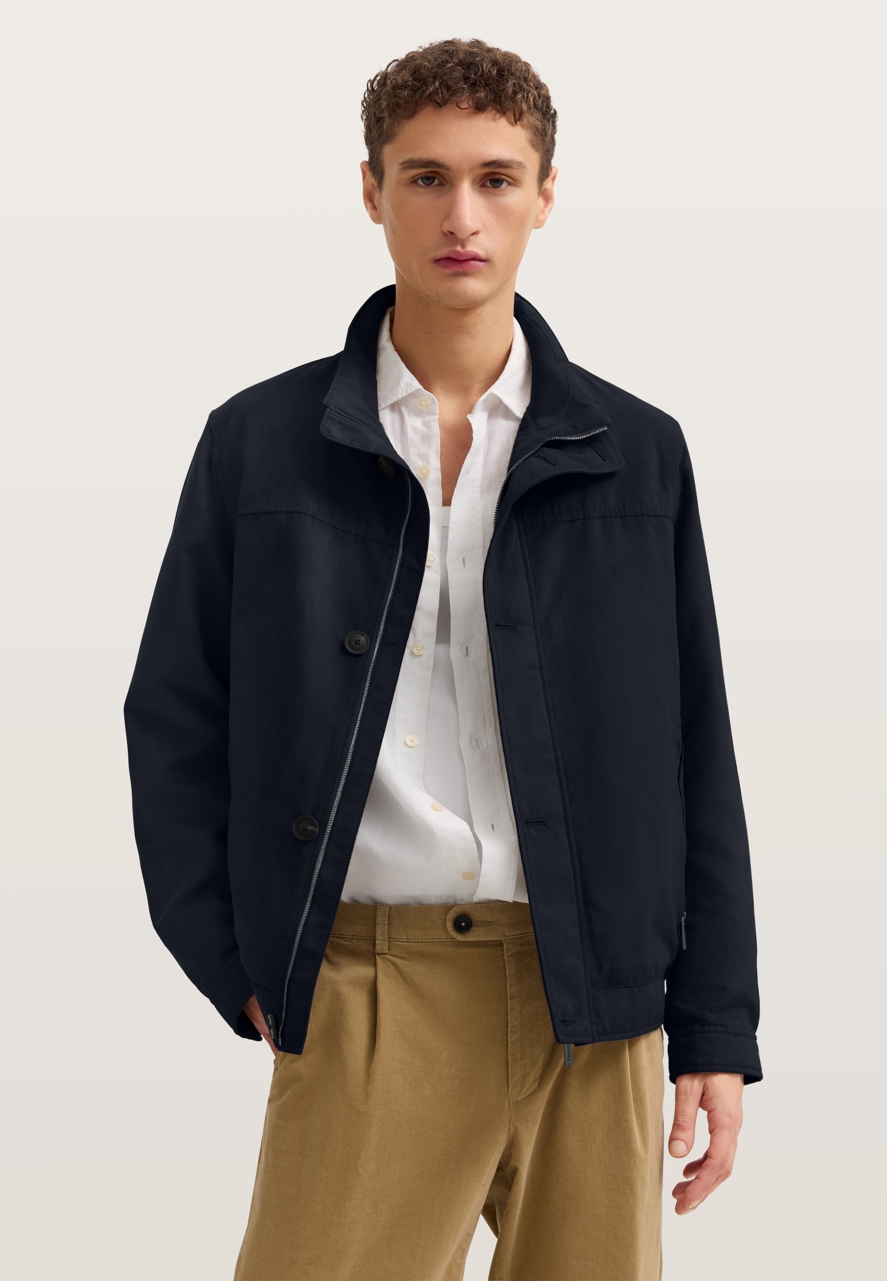 bugatti "Premium Suede" Regular Fit wasserabweisend
