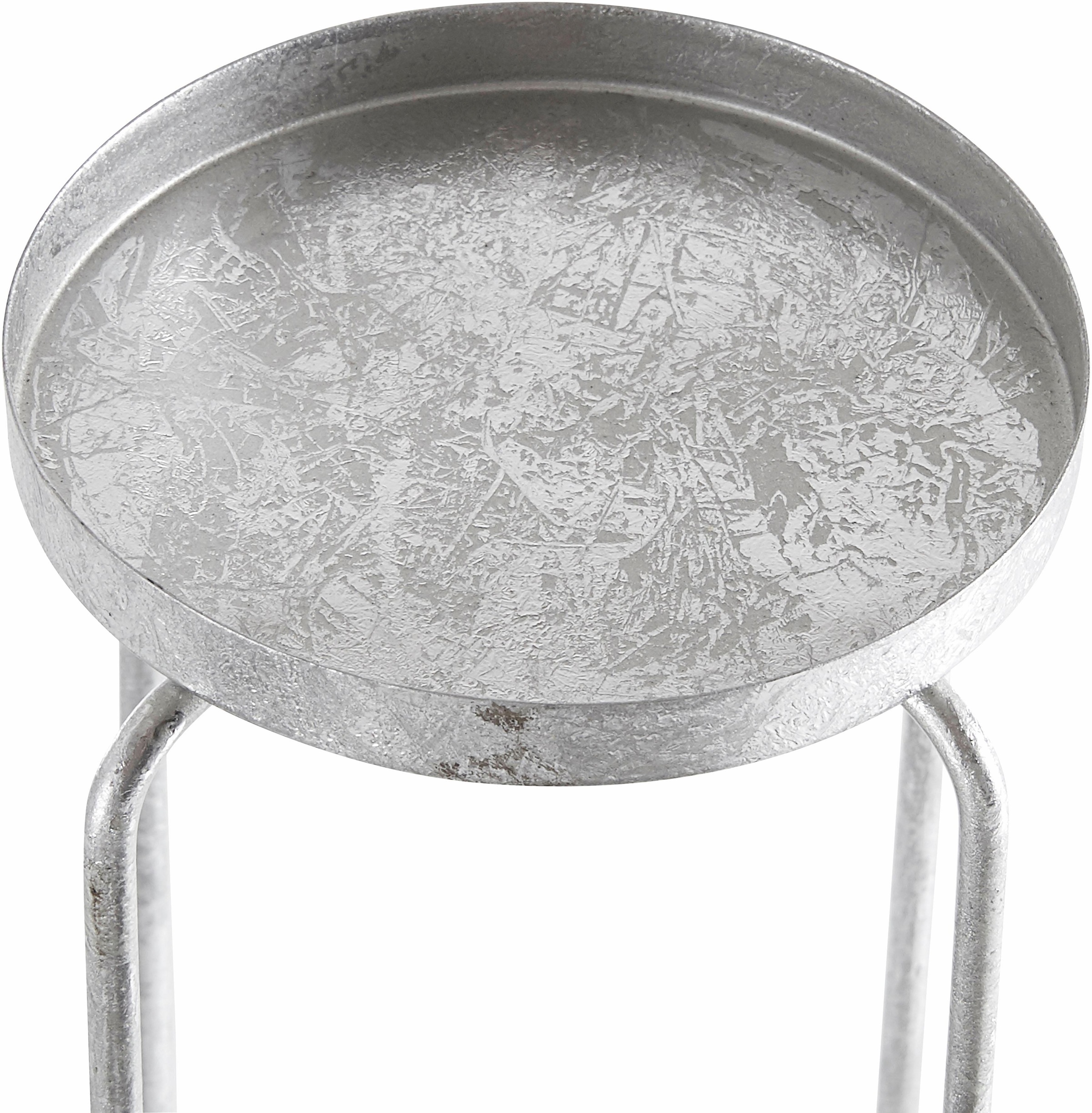 Leonique Kerzenständer "Mareesa" aus Metall, für Stumpenkerzen, Höhe ca. 65 günstig online kaufen