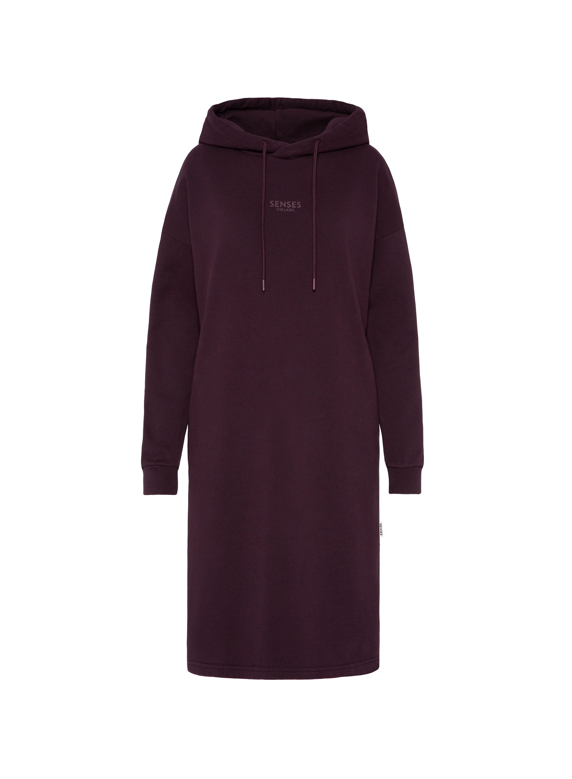 SENSES.THE LABEL Sweatkleid Ohne Taschen aus Baumwolle