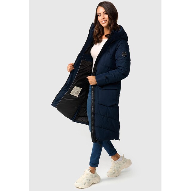 Marikoo Winterjacke »Tomomii XVI«, warmer Winter Stepp Mantel mit Kapuze  für kaufen | BAUR