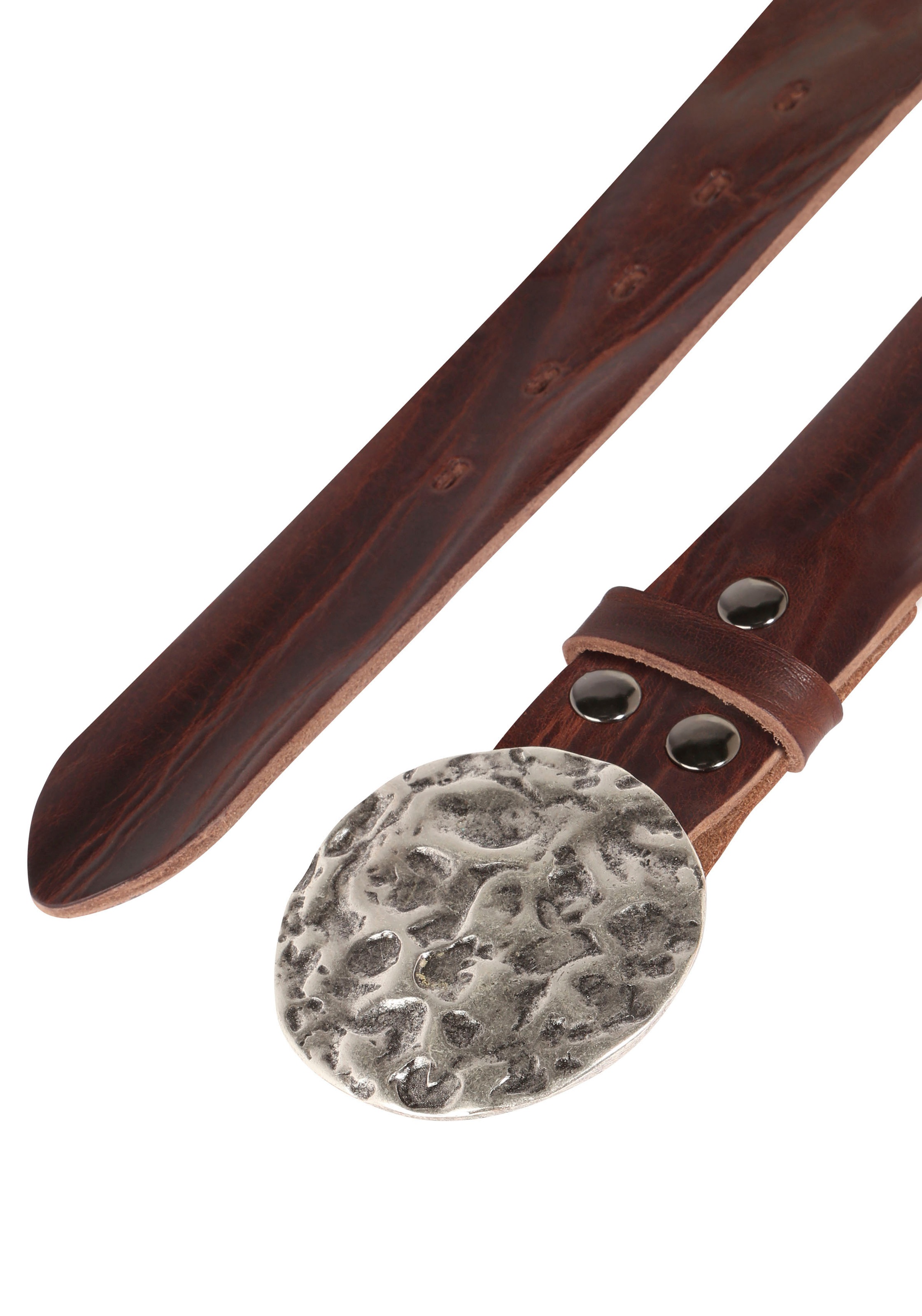 Rettungsring Gürtel Ledergürtel mit austauschbarer Schließe "Vollmond Silbe günstig online kaufen