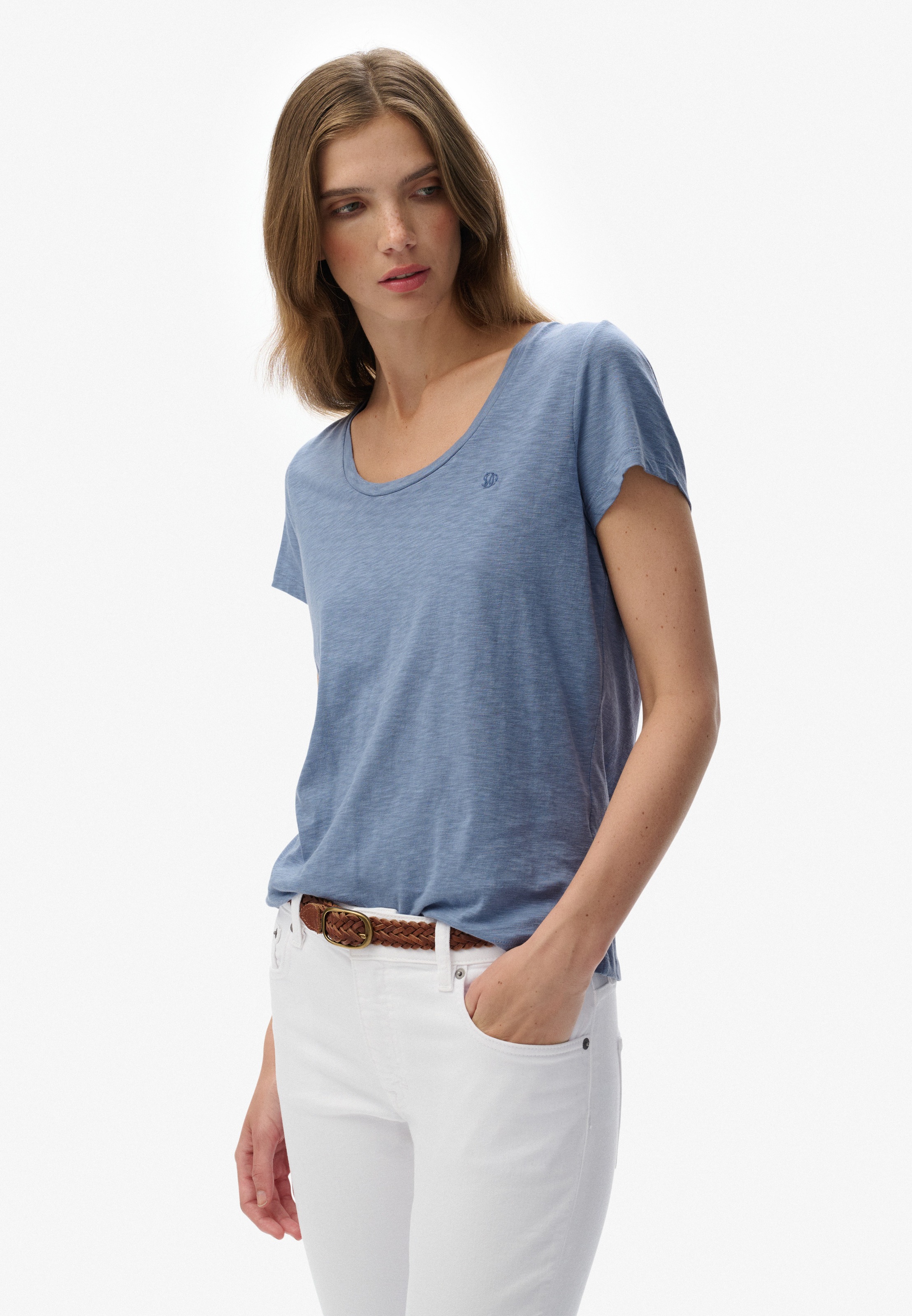 Superdry T-Shirt »STUDIOS SCOOP NECK TEE«