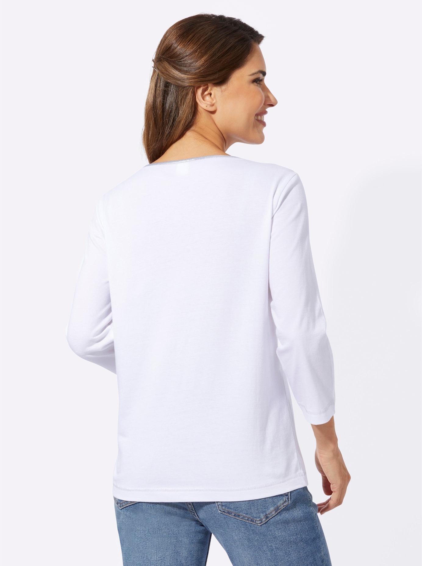 Classic Basics 3/4-Arm-Shirt "3/4-Arm-Shirt" 1 Stk. tlg. günstig online kaufen