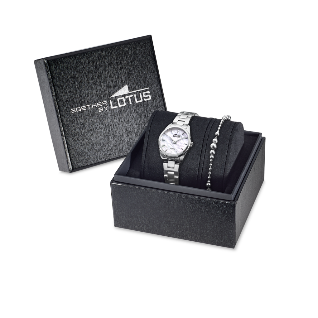 Lotus Quarzuhr »2Gether« Armbanduhr, Damenuhr, Edelstahlarmband, Ideal auch als Geschenk