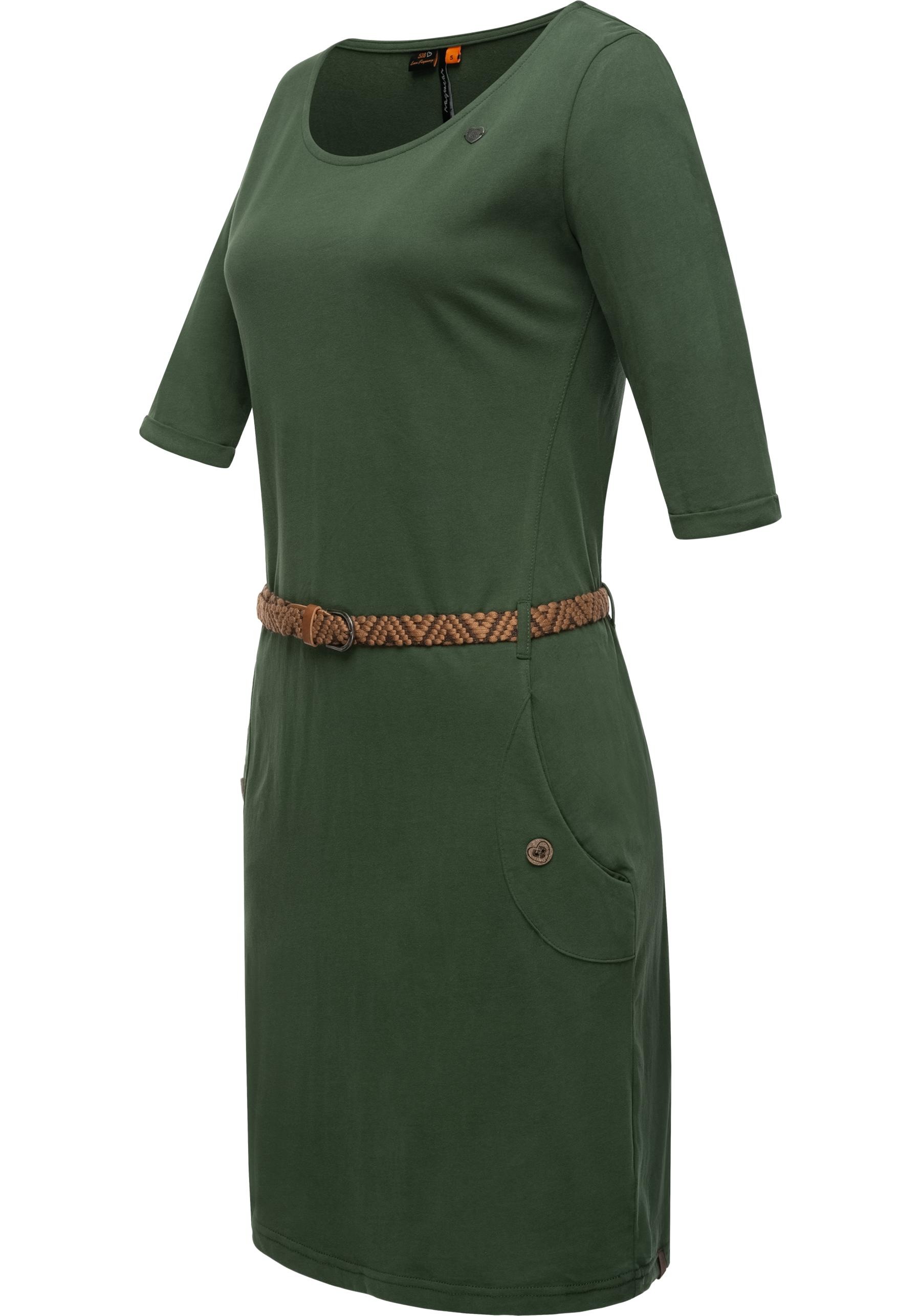Ragwear Shirtkleid "Tannya Solid" 2 Stk. tlg. Eingrifftaschen stylisches Da günstig online kaufen