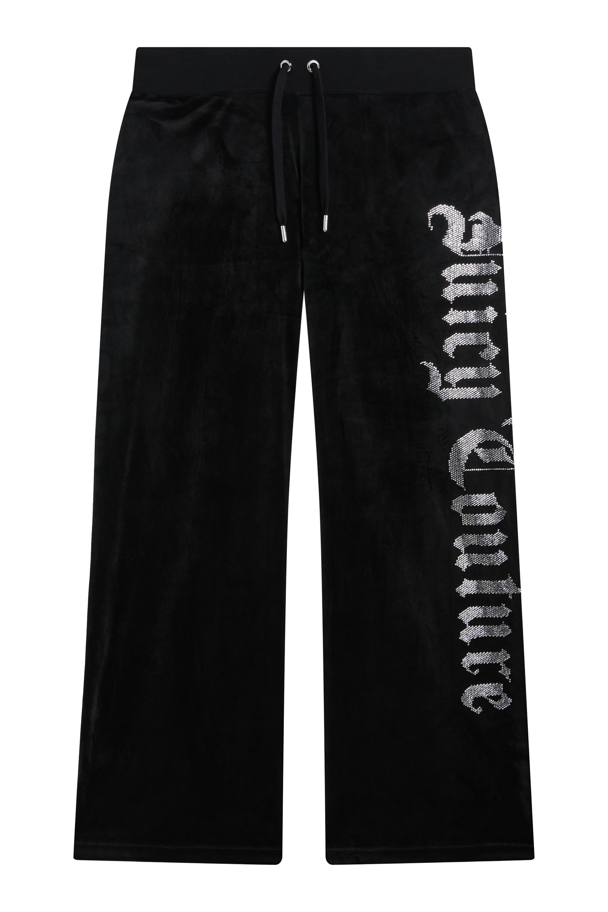 Juicy Couture Sweathose "OLD GOTHIC OG STRAIGHT TRACKPANT Damen" Trainingshose Damen, Sweathose, Velour, Jogginghose mit Glitzer, Sale