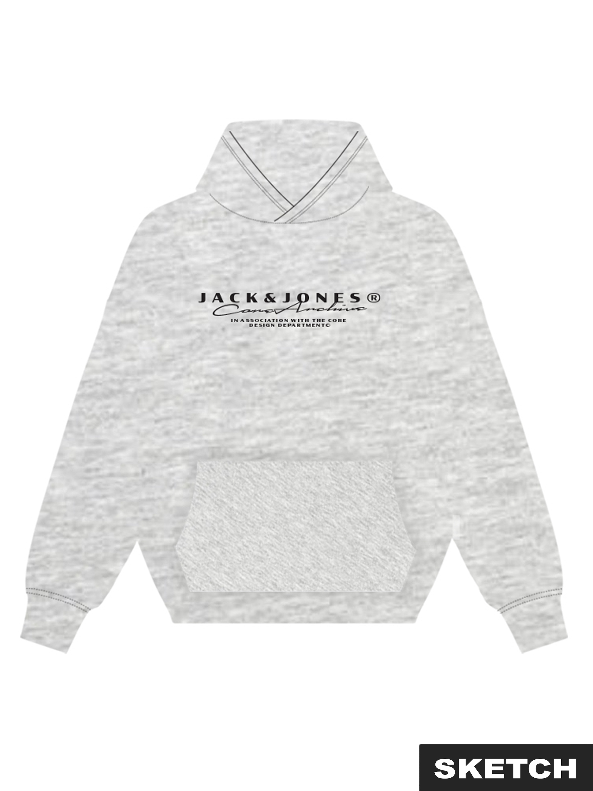 Jack & Jones Kapuzensweatshirt "JCOPOINT BRANDING SWEAT HOOD FST" günstig online kaufen