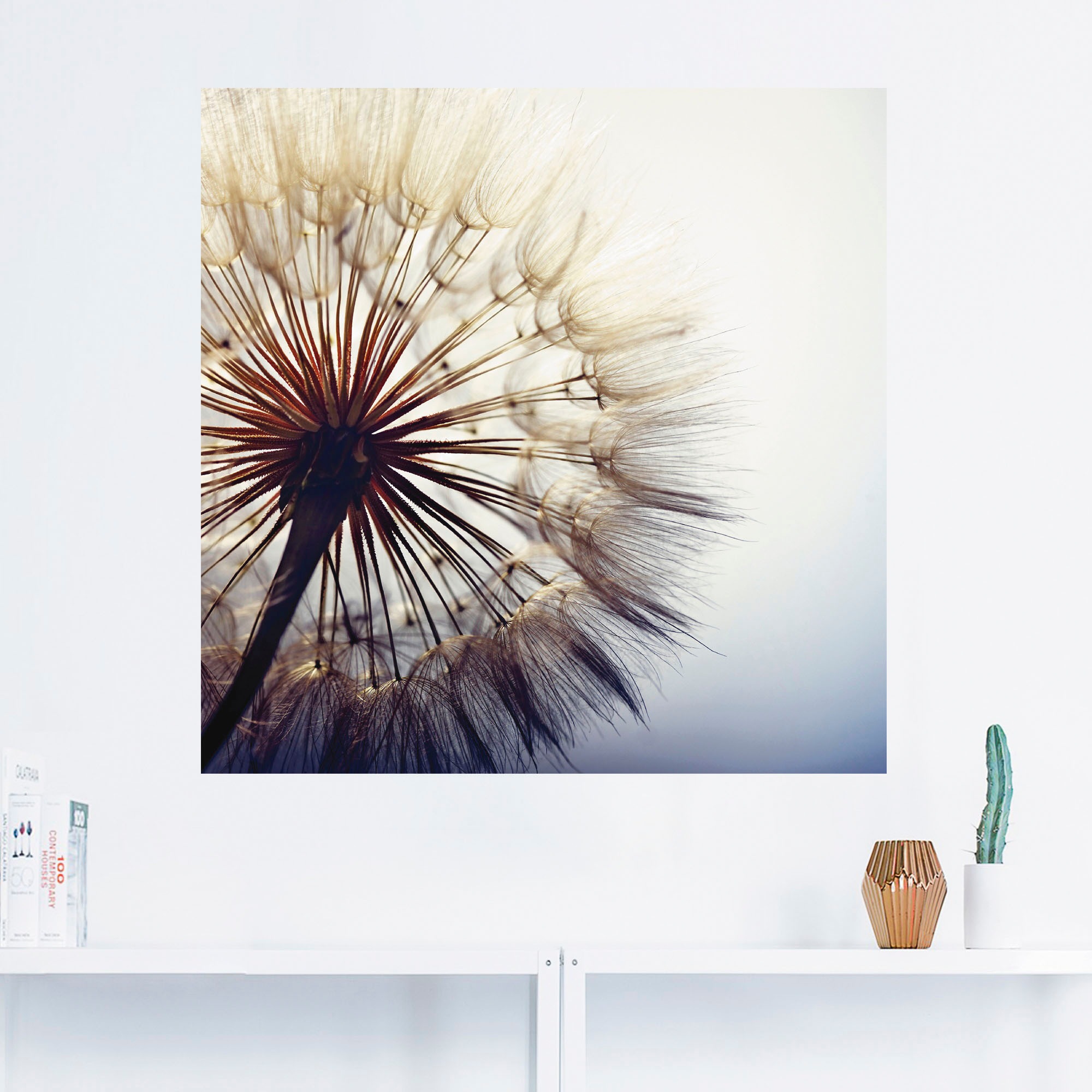 Artland Wandbild "Große Pusteblume", Blumen, (1 St.), als Alubild, Outdoorb günstig online kaufen