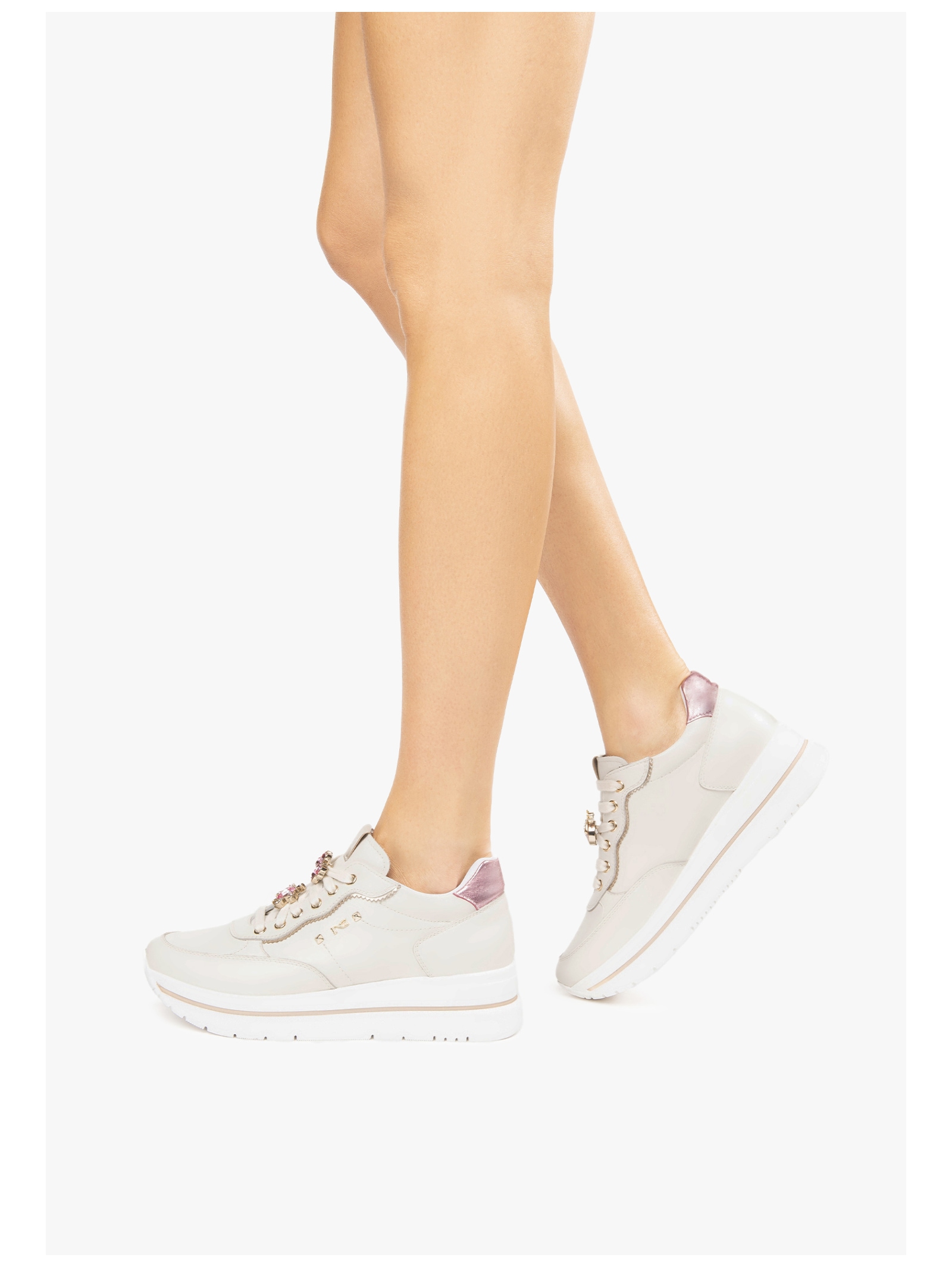 Nero Giardini Sneaker »Nero Giardini Sneaker Lederimitat/Textil«