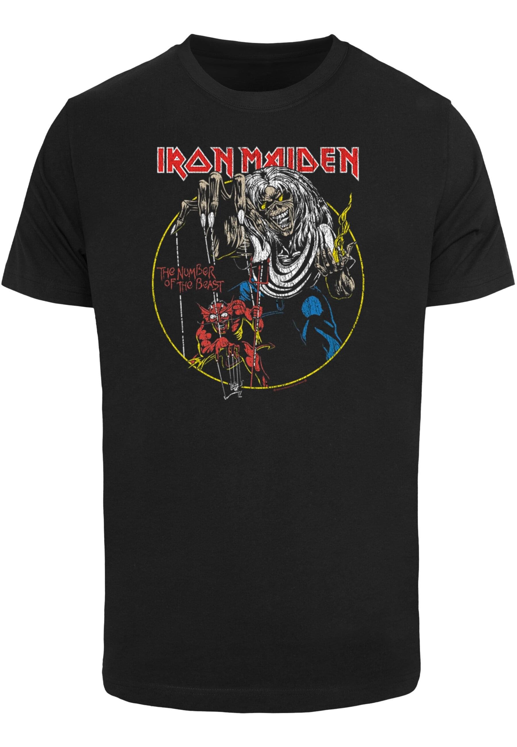 Merchcode T-Shirt "Merchcode Herren Iron Maiden - Colours Circle T-Shirt Ro günstig online kaufen