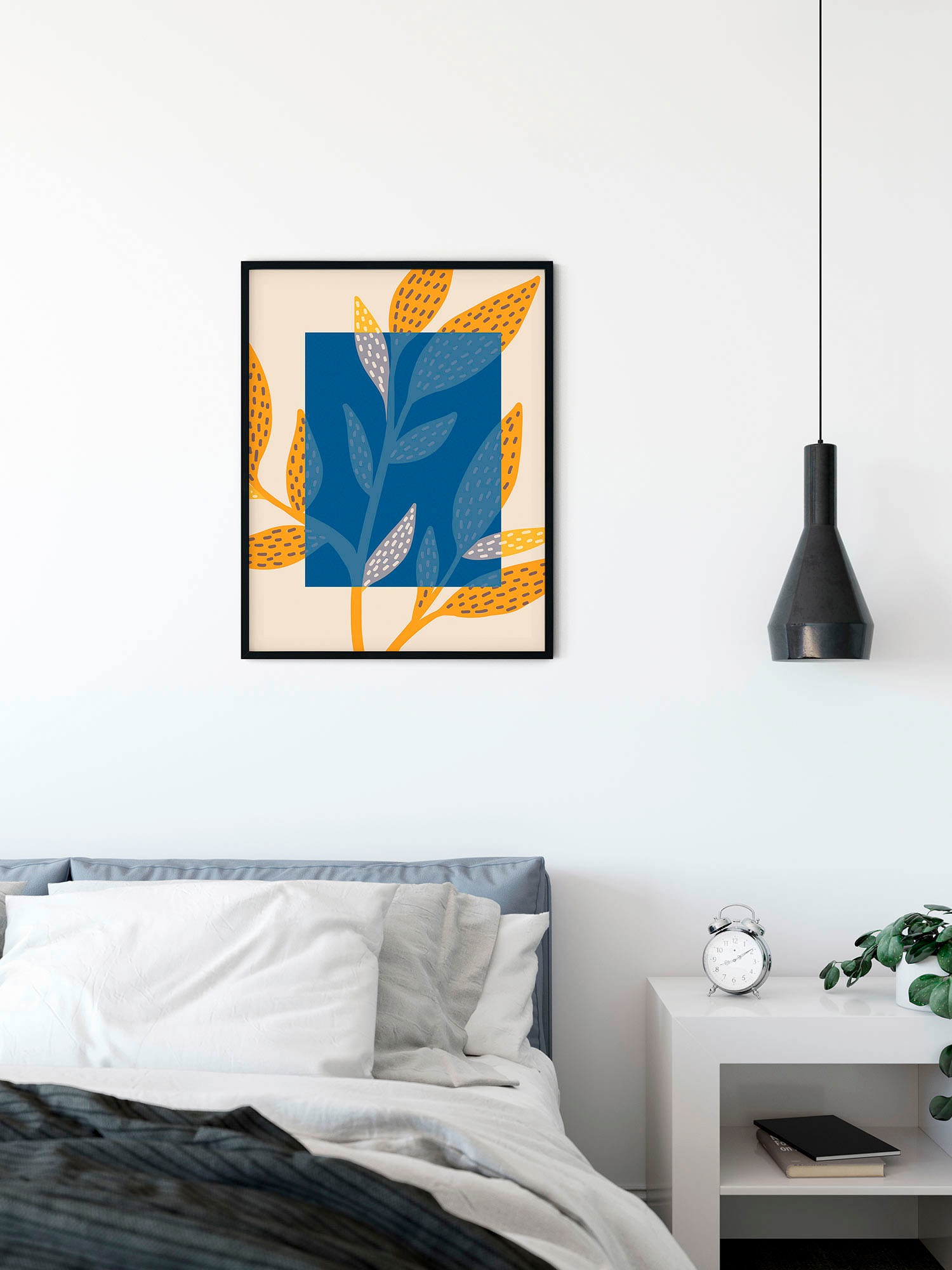 Komar Wandbild »Illustration Colorful Foliage«, (1 St.), Deutsches Premium-Poster Fotopapier mit seidenmatter Oberfläche und hoher Lichtbeständigkeit. Für fotorealistische Drucke mit gestochen scharfen Details und hervorragender Farbbrillanz.